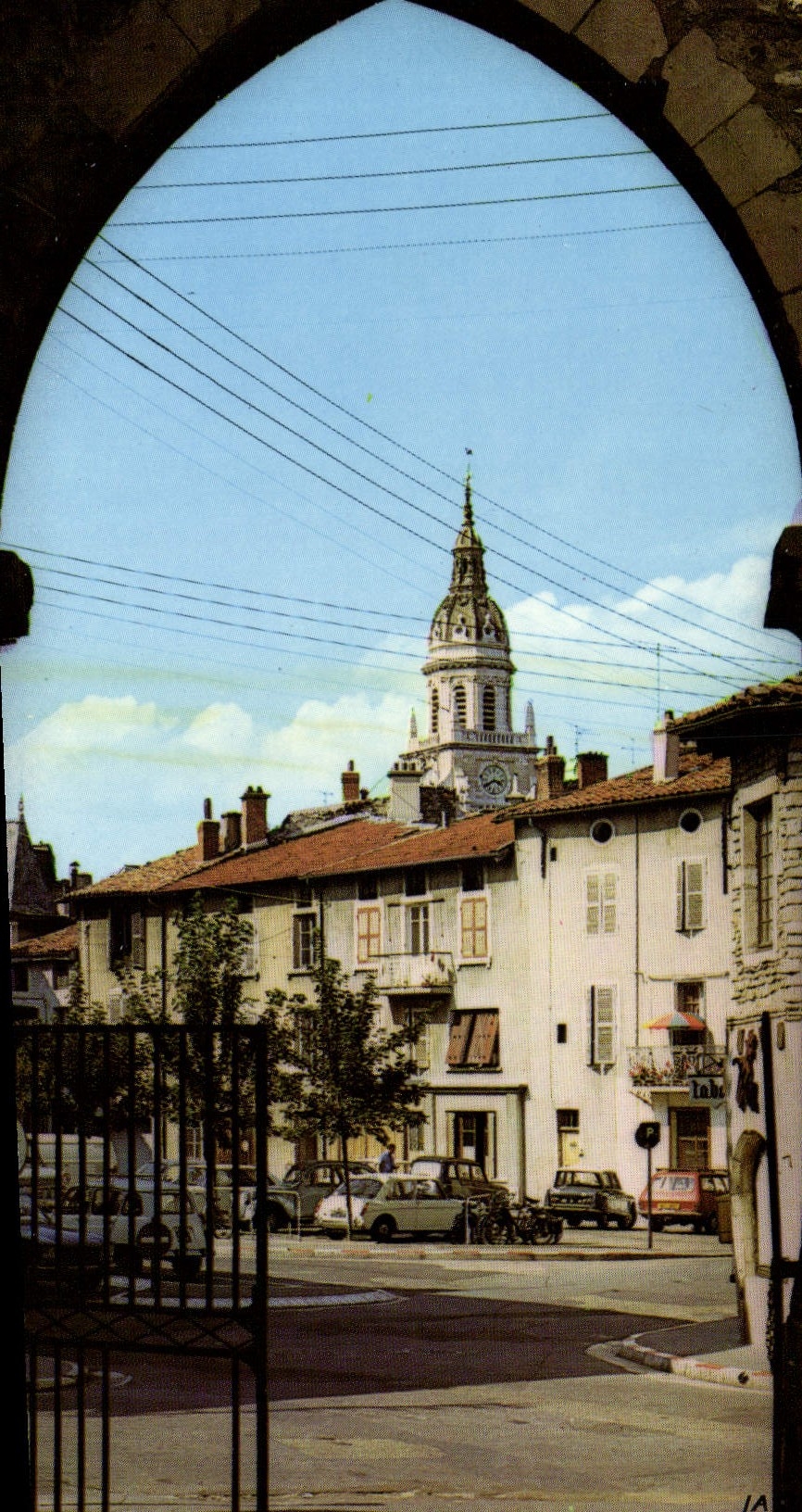 CPA Bourg en Bresse Ain Porte des Jacobins