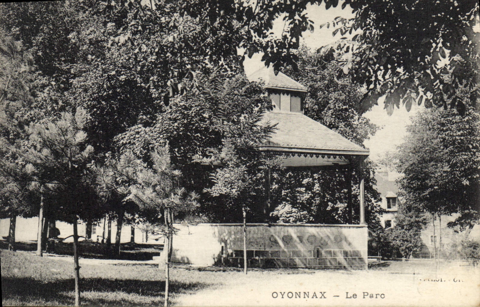 CPA Oyonnax le Parc 