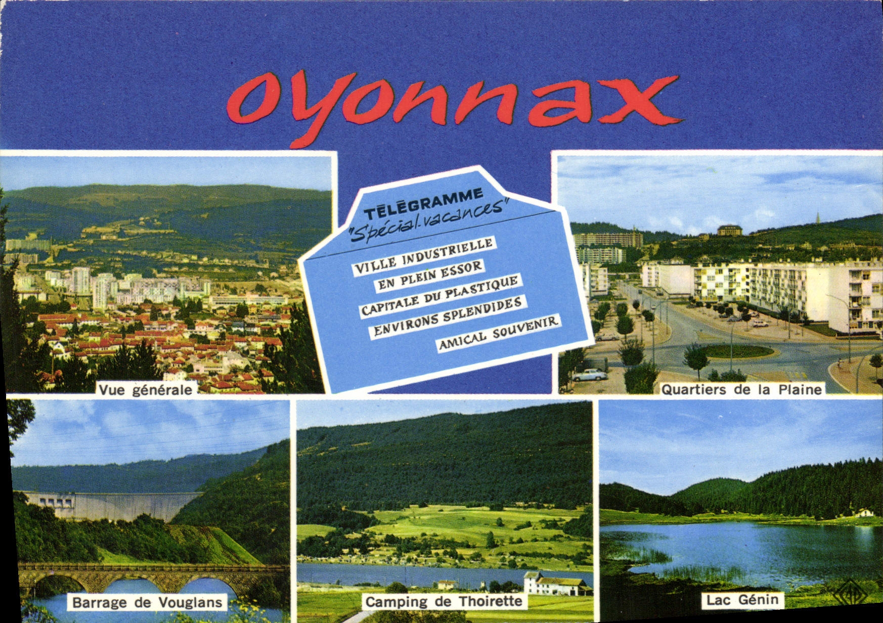CPA Oyonnax Ain 