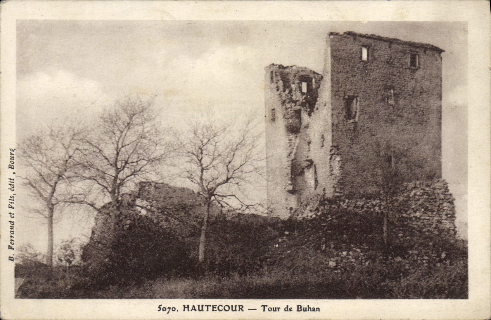 CPA Hautecour Tour de Buhan 