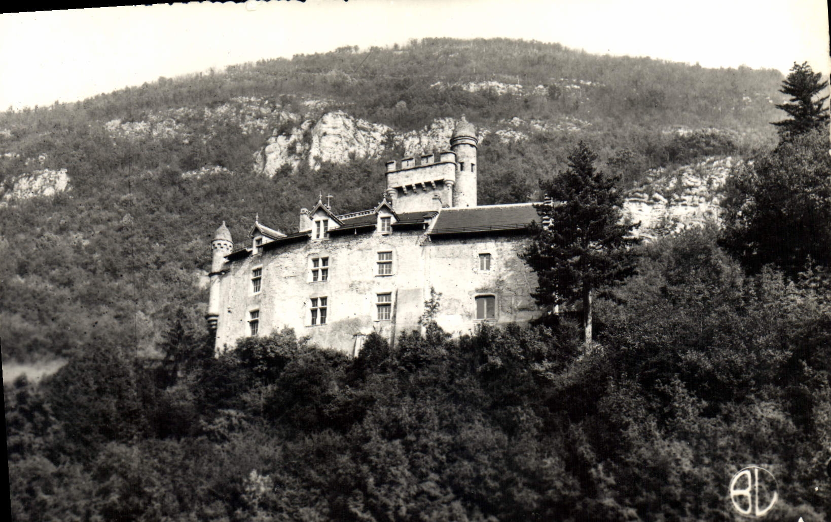 CPA Vues de l'Ain Cheignieu Labalme le Chateau 