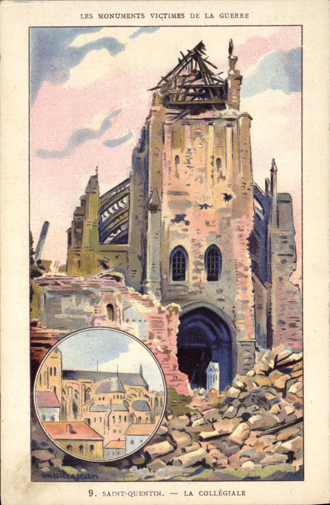 CPA Saint Quentin la Collegiale 