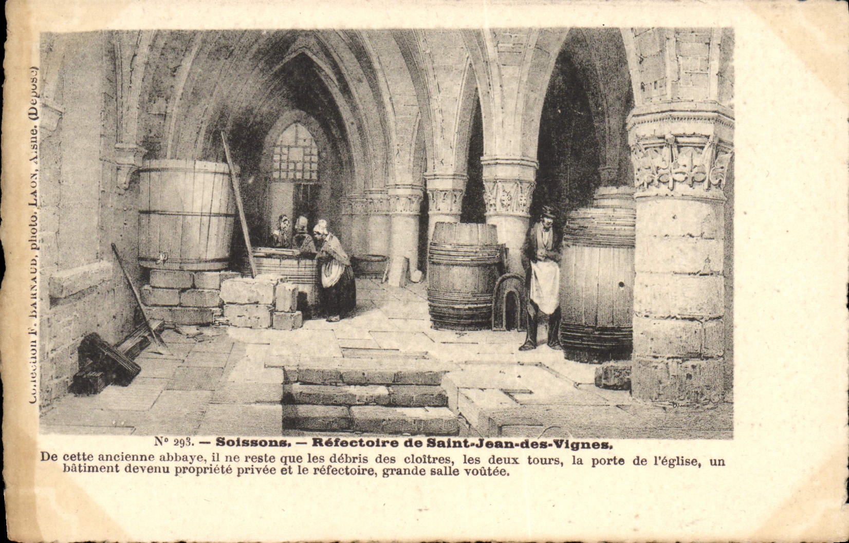 CPA Soissons Refectoire de Saint Jean des Vignes 