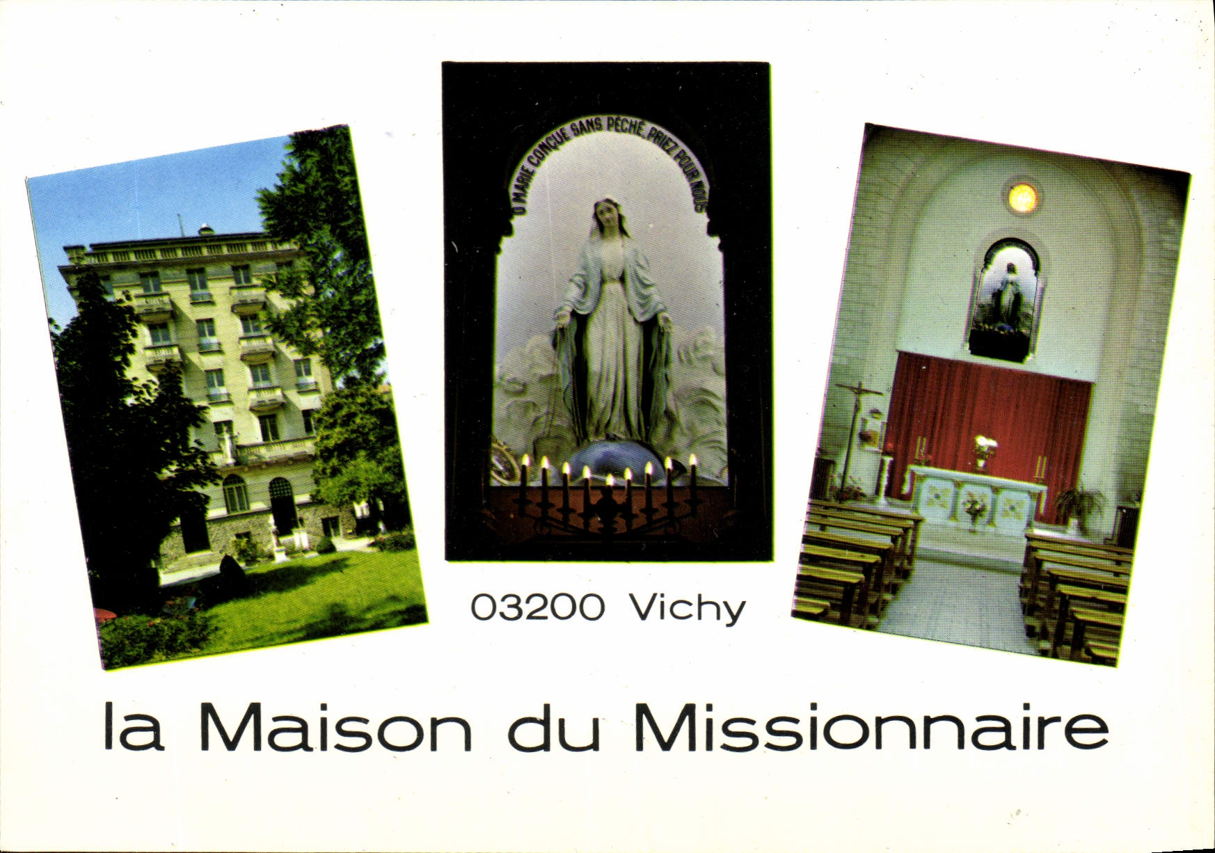 CPA Vichy La Maison du Missionnaire 