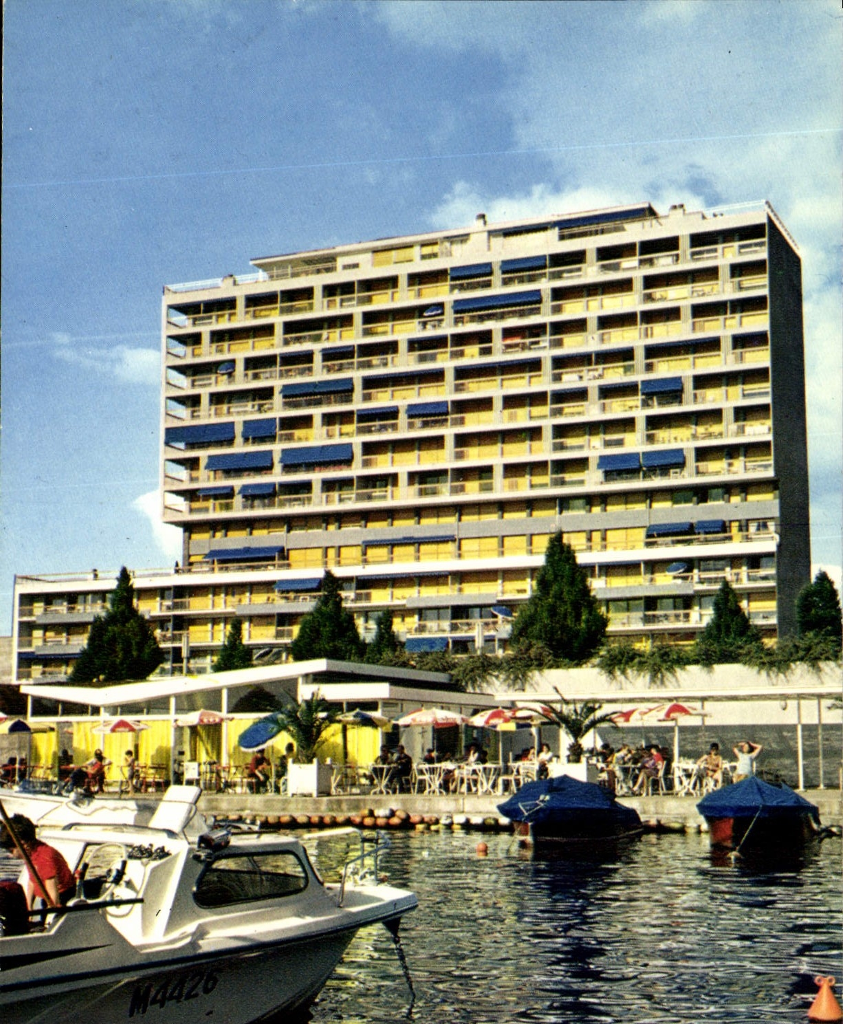 CPA Vichy Allier Sante Vacances Loisirs Le port du Yachting Club