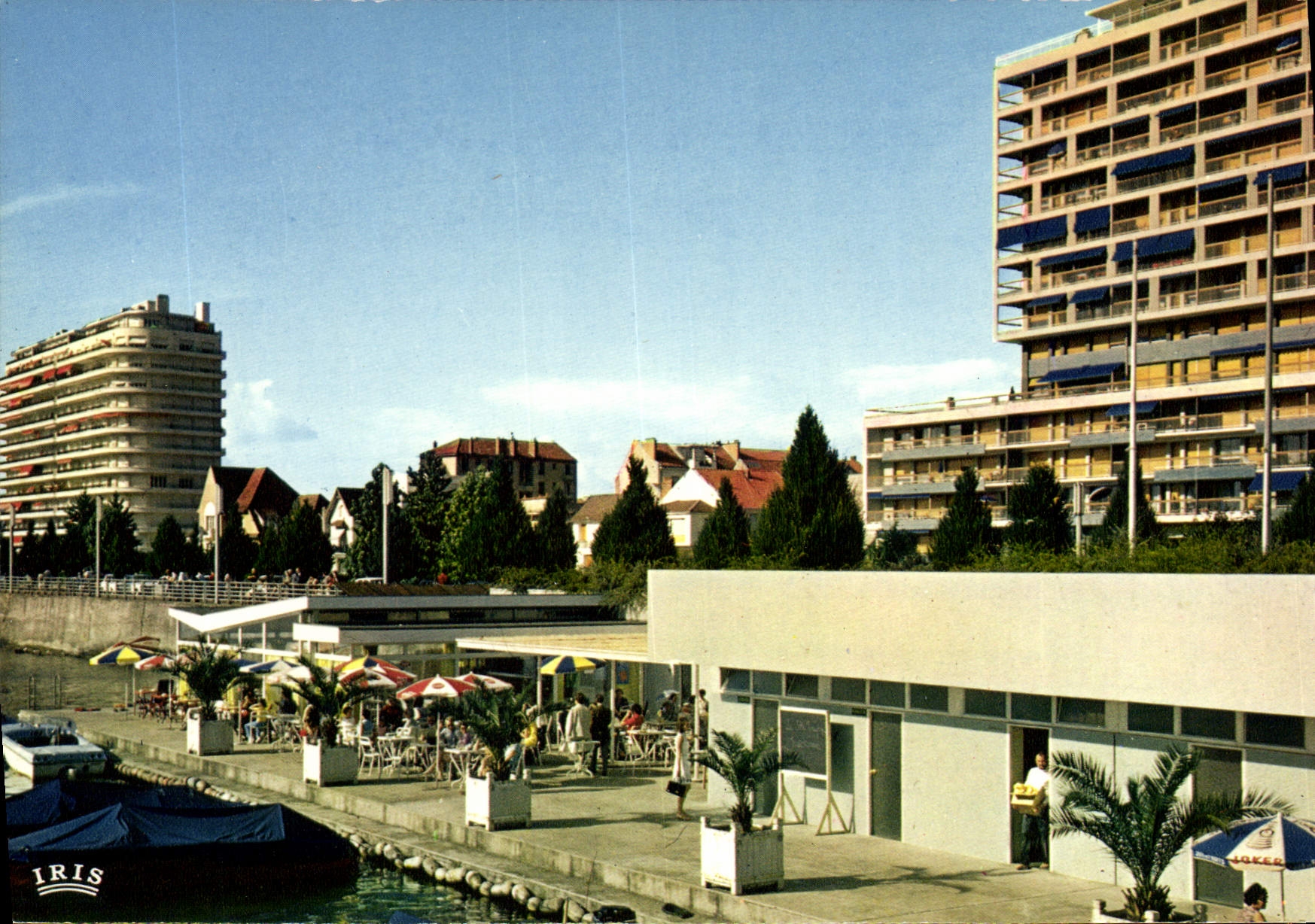CPA Vichy Allier Sante Vacances Loisirs Le Port et le Bar du Yachting Club