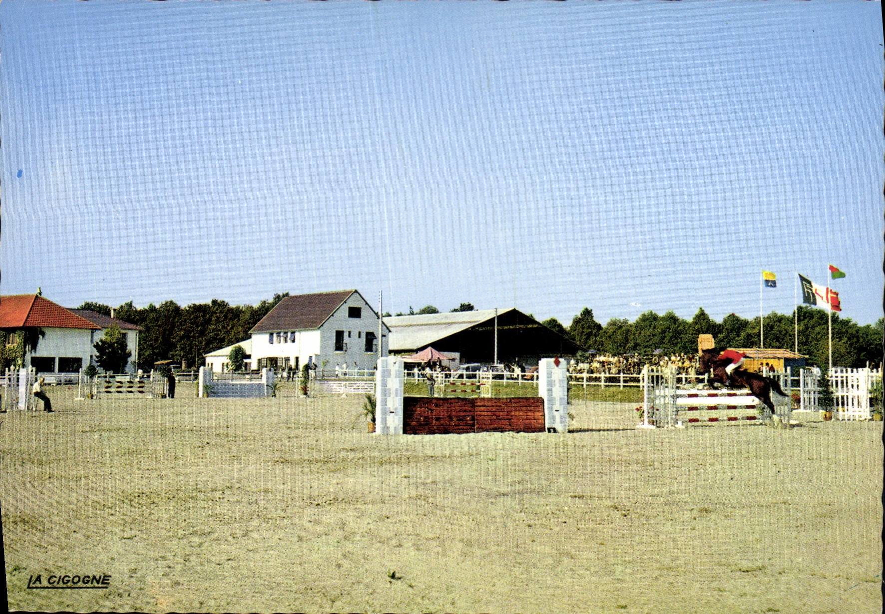 CPA Vichy Bellerive Allier County Club du Domaine de la Cour Parcours d'Obstacles Le manage olympiqu