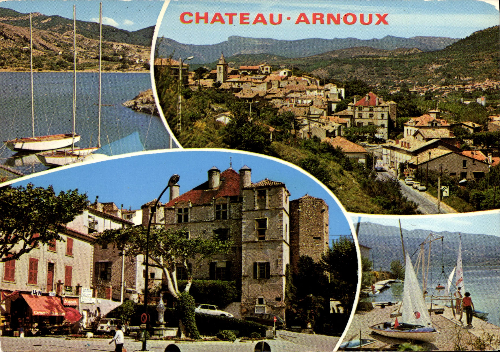 CPA Chateau Arnoux Alpes de Haute Provence