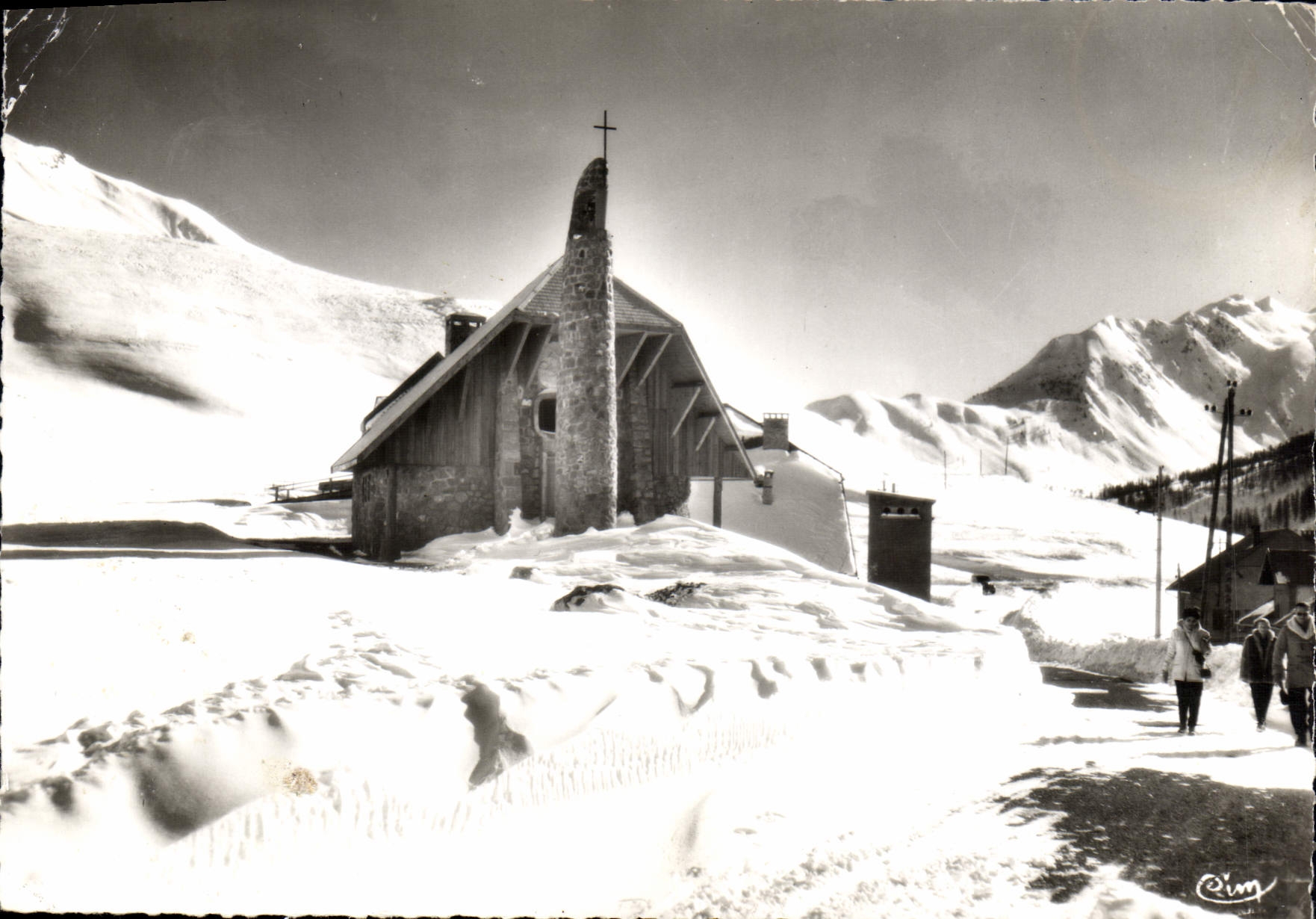 CPA Larche B Alpes La Chapelle de Maison Meane 