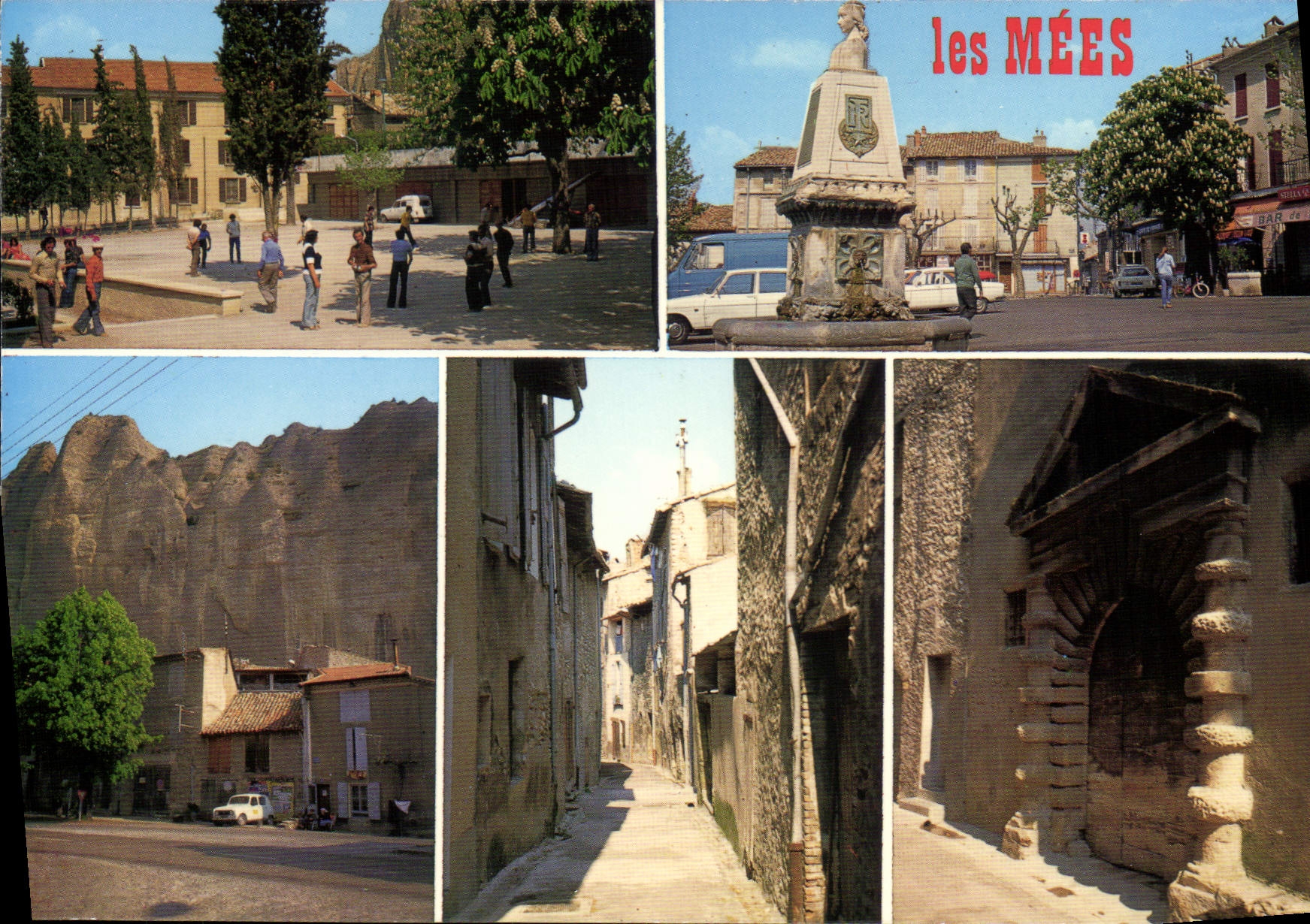 CPA Les Mees Alpes de Haute Provence 