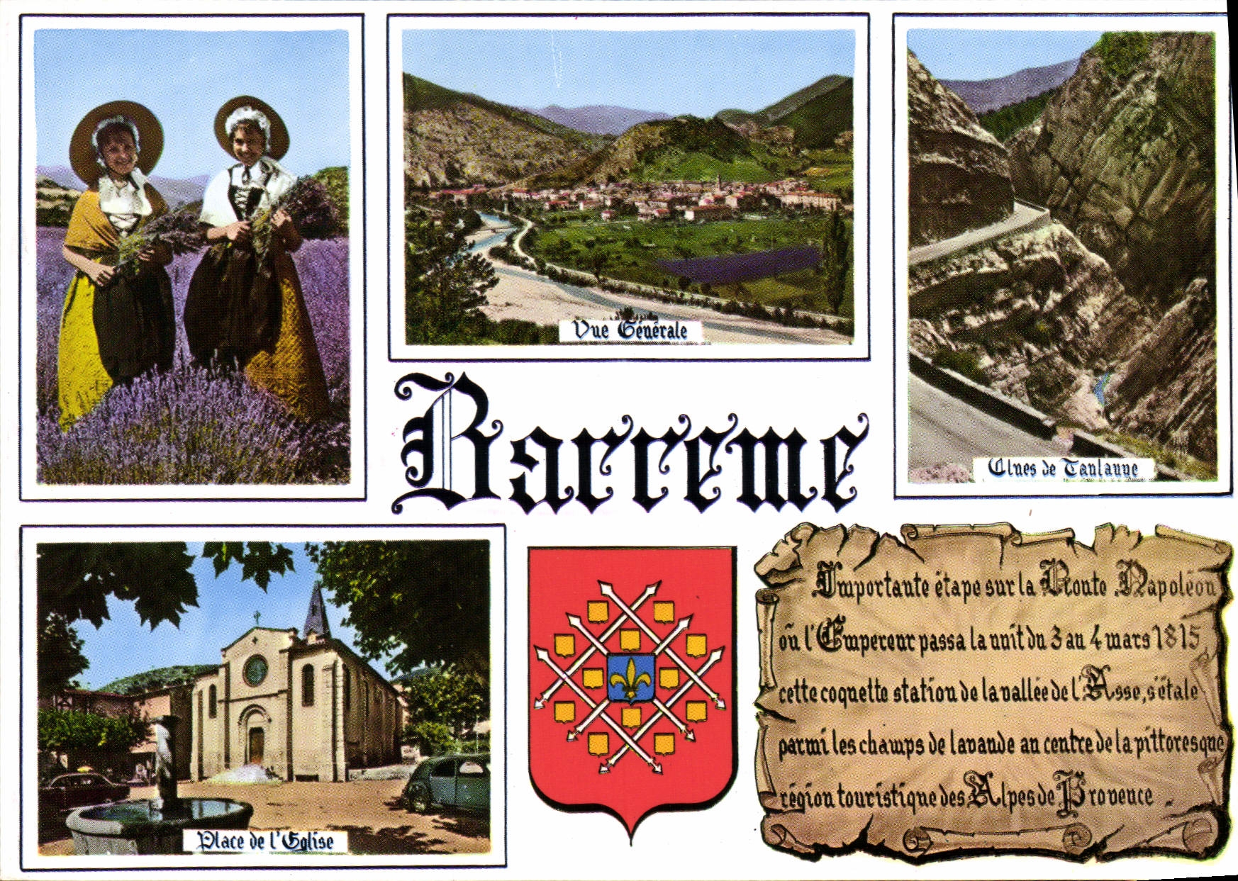 CPA Paysages de France Barreme Basses Alpes