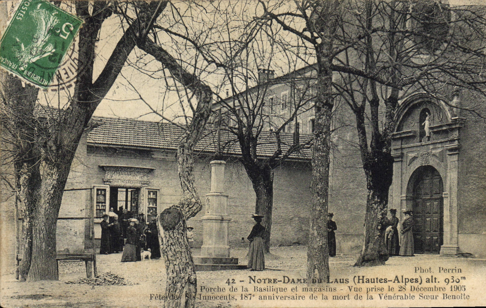 CPA Notre Dame du Laus Hautes Alpes