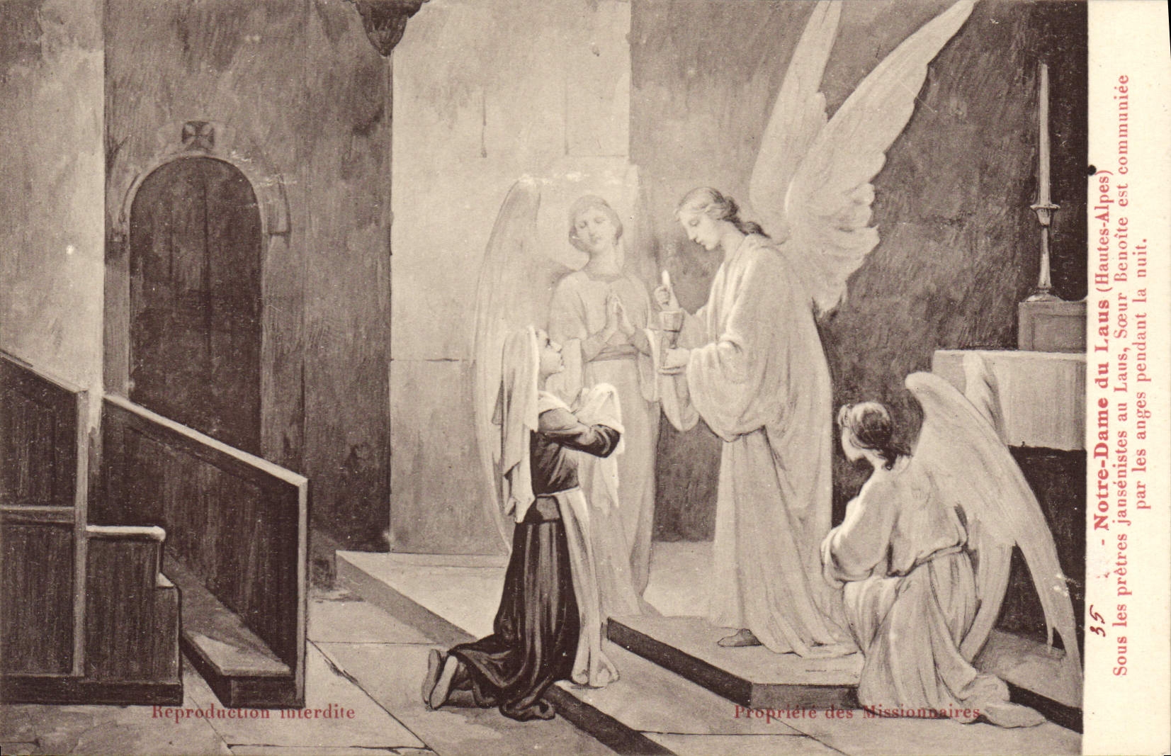 CPA Notre Dame du Laus Hautes Alpes
