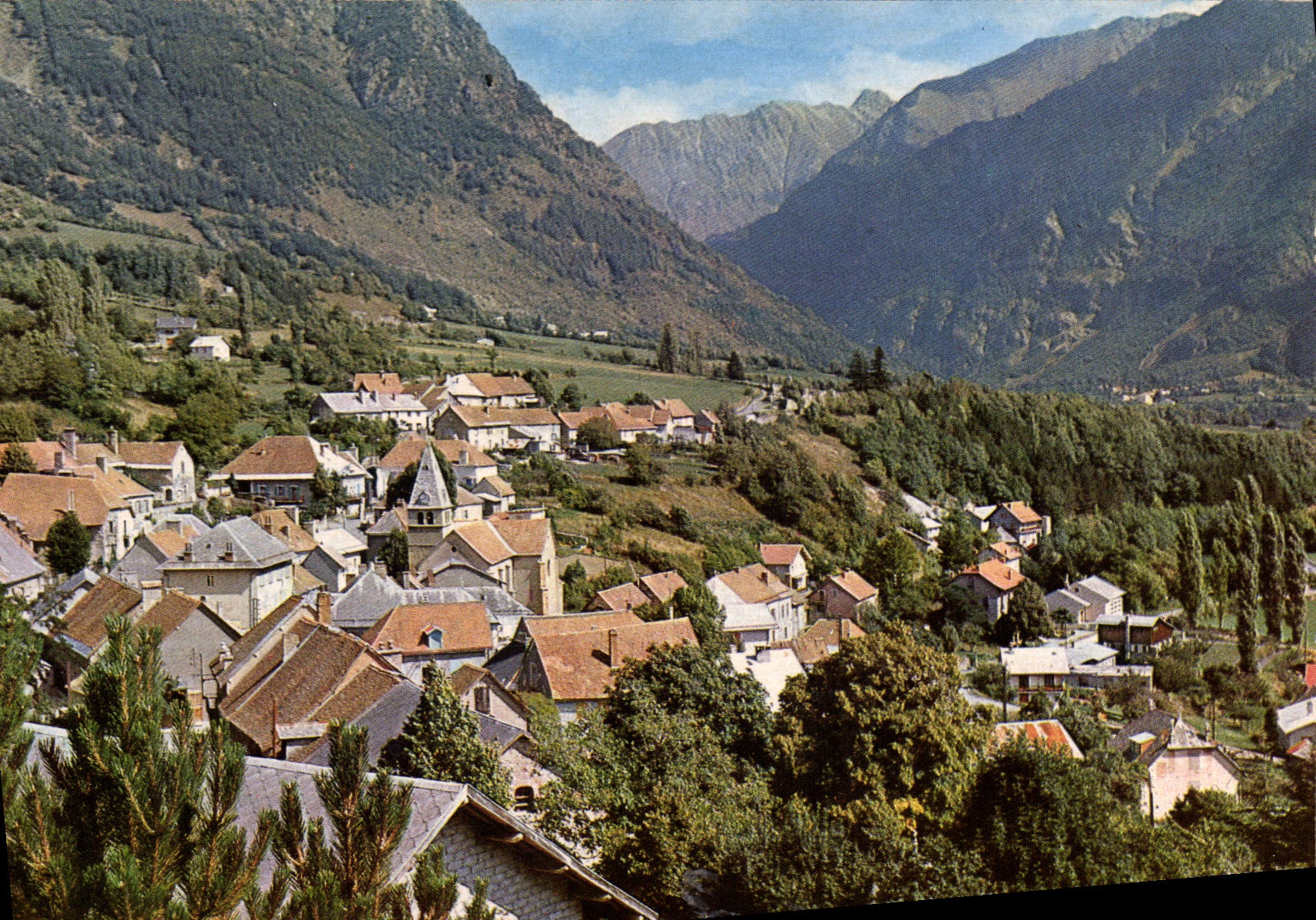 CPA Le Hautes Alpes Vallee du Valgaudemar Saint Firmin Vue generale
