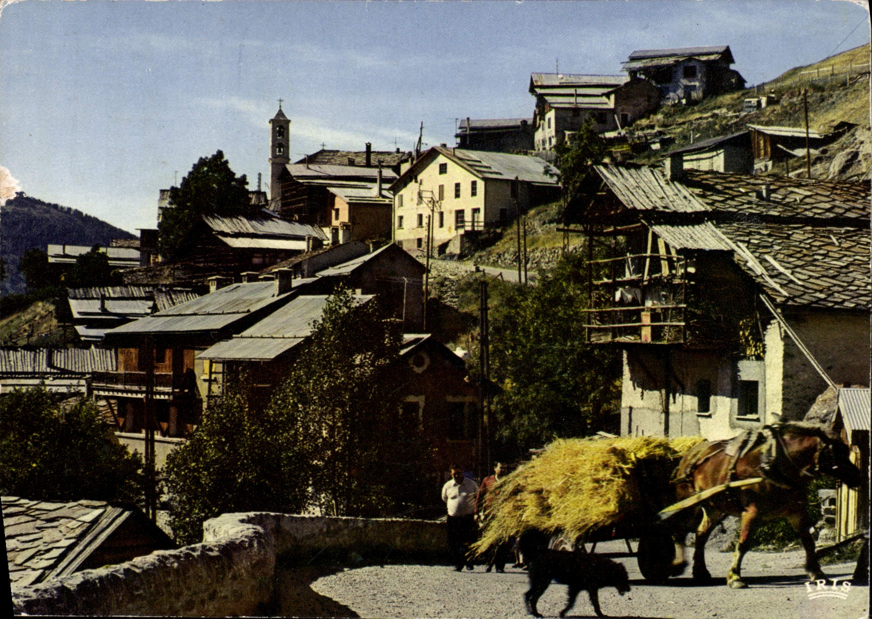 CPA Le Queyras H A St Veran le plus haut village d'Europe 