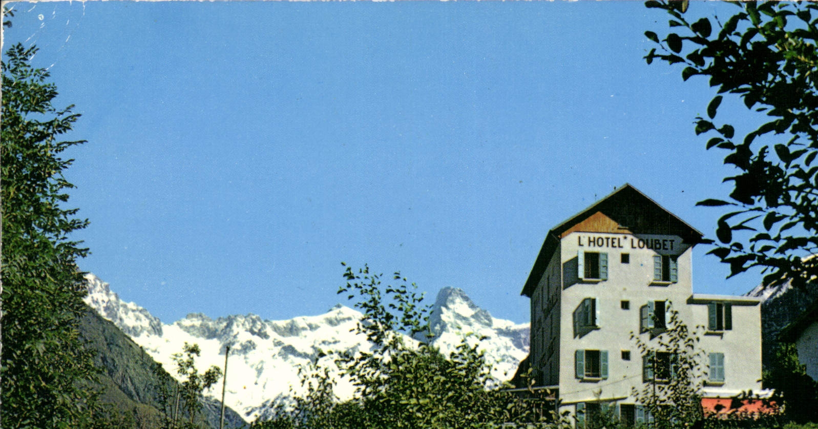 CPA Hautes Alpes St Jacques le Sechier en Valgaudemar St Firmin le coin tranquille hotel Loubet au f