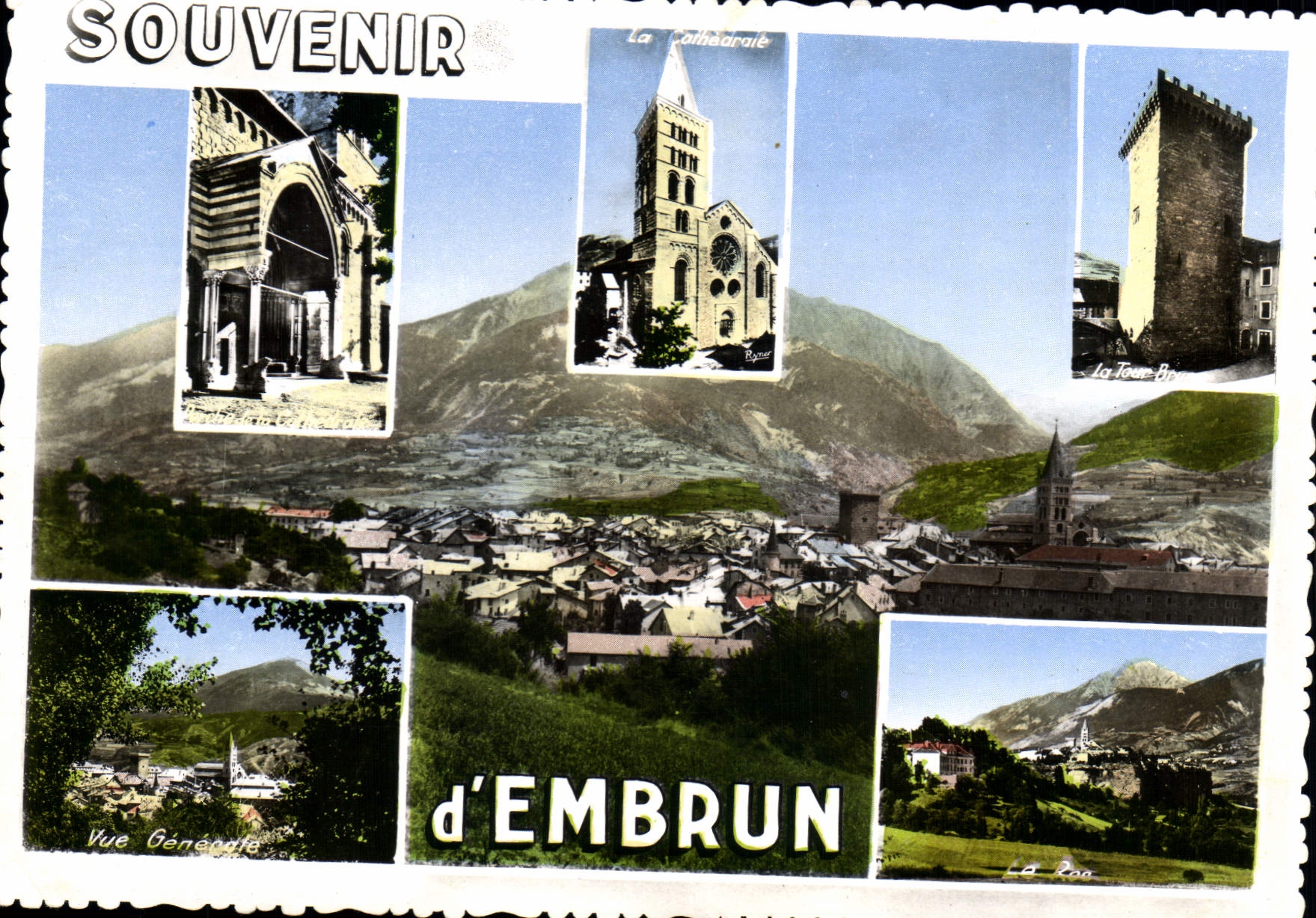 CPA La Nice des Alpes Embrun H A 