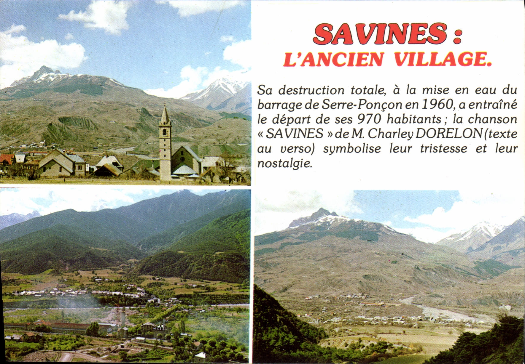 CPA Savines L'ancien Village 