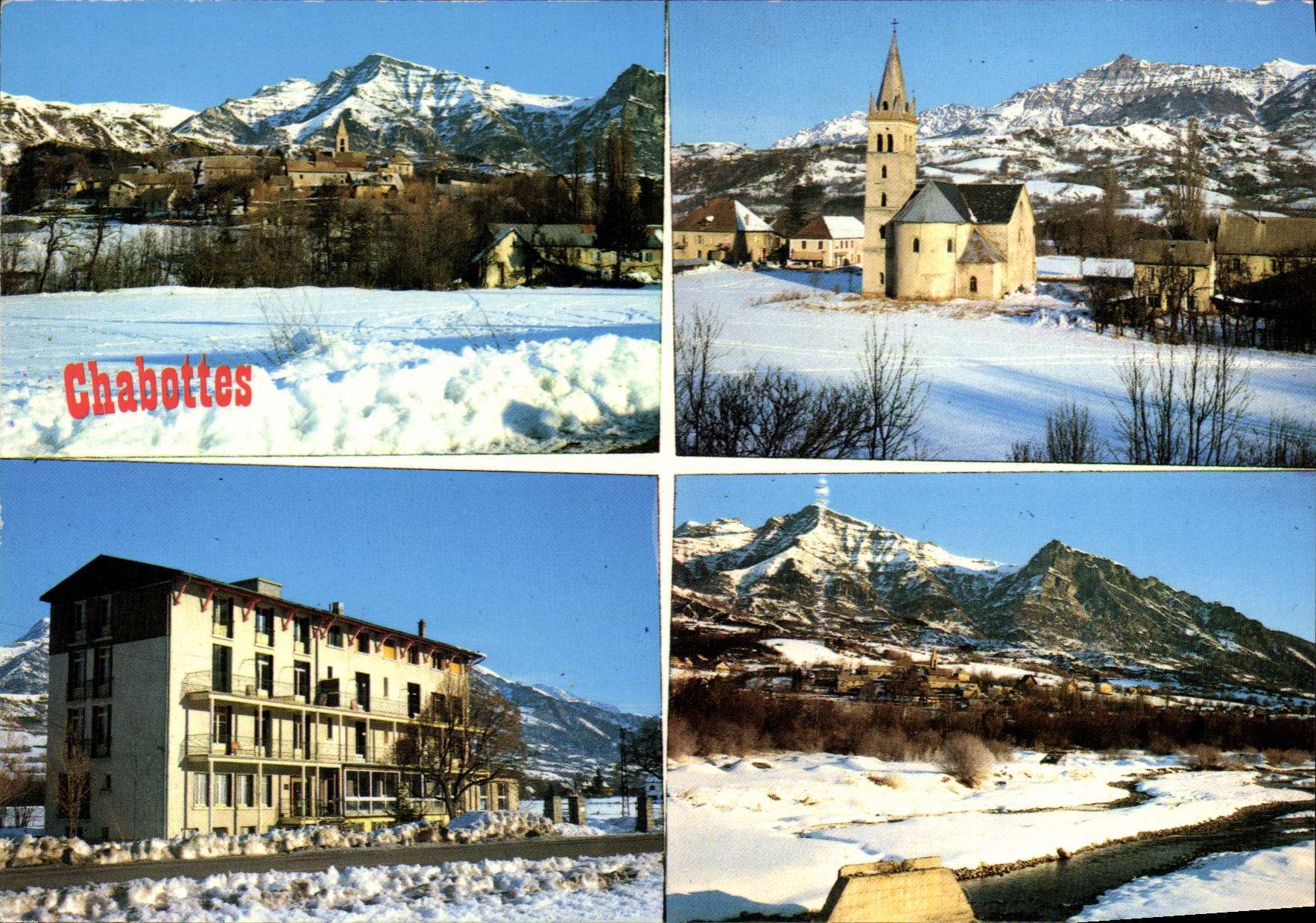 CPA Chabottes Hautes Alpes 