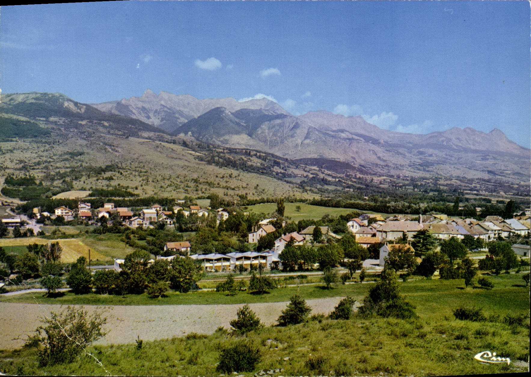 CPA La Batie Neuve Htes Alpes Vue generale