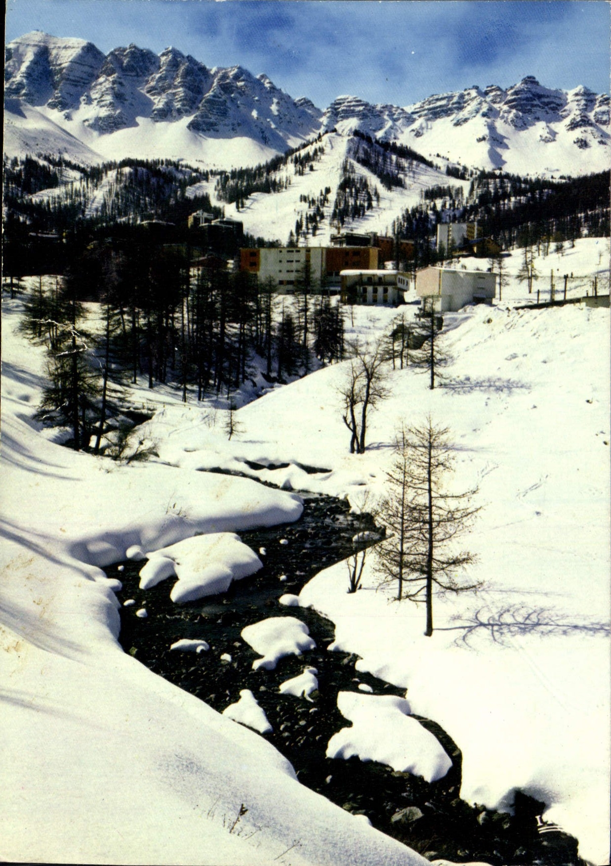 CPA Vars les Claux H A la station et les cretes de l'Eyssina 