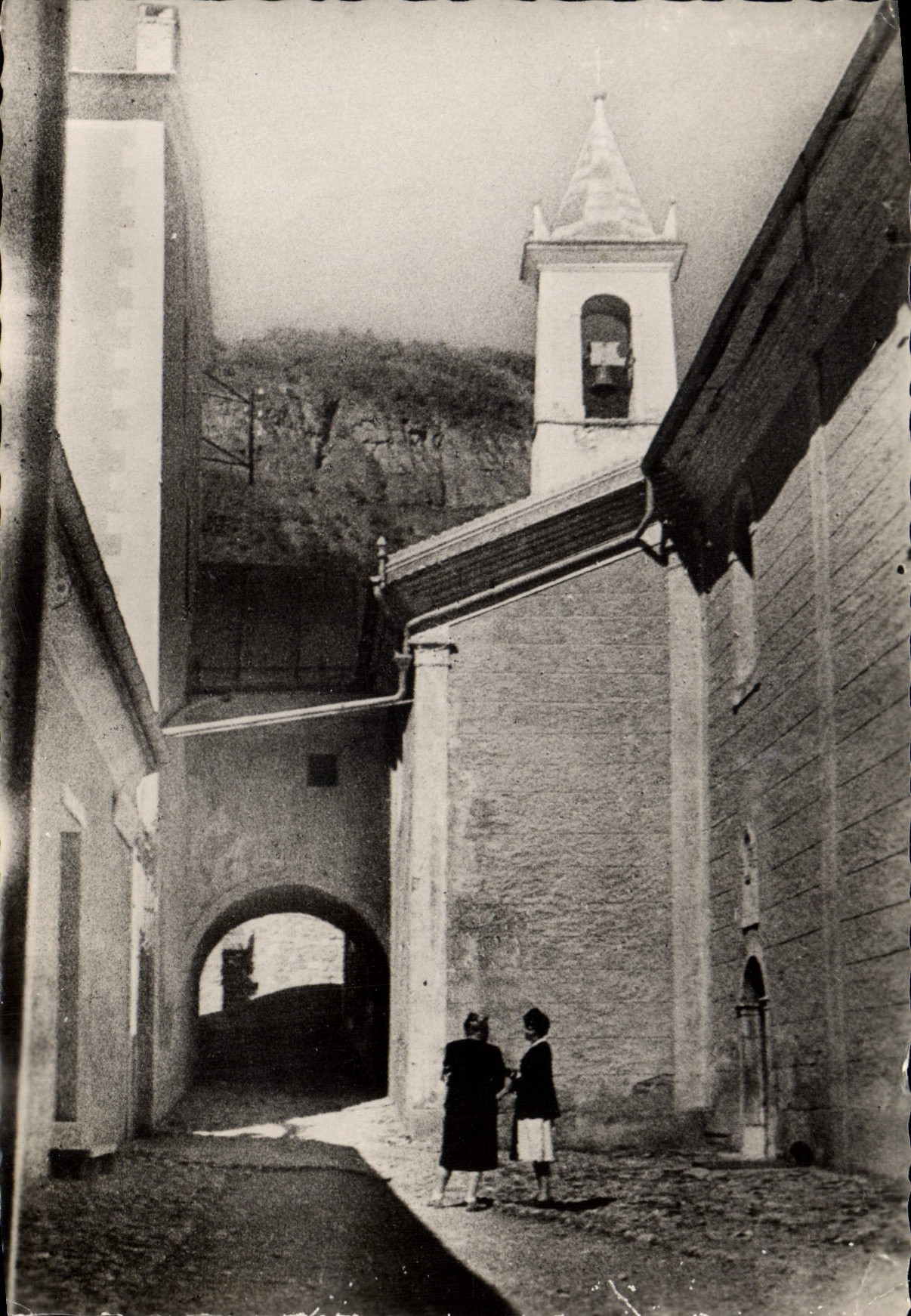 CPA Notre Dame du Laus le clocher de la venerable Sain Benoite