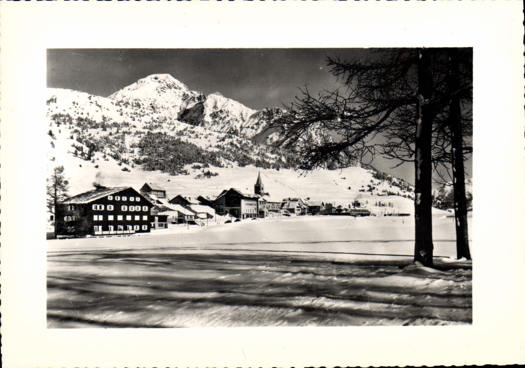 CPA Montgenevre et le Chaberton