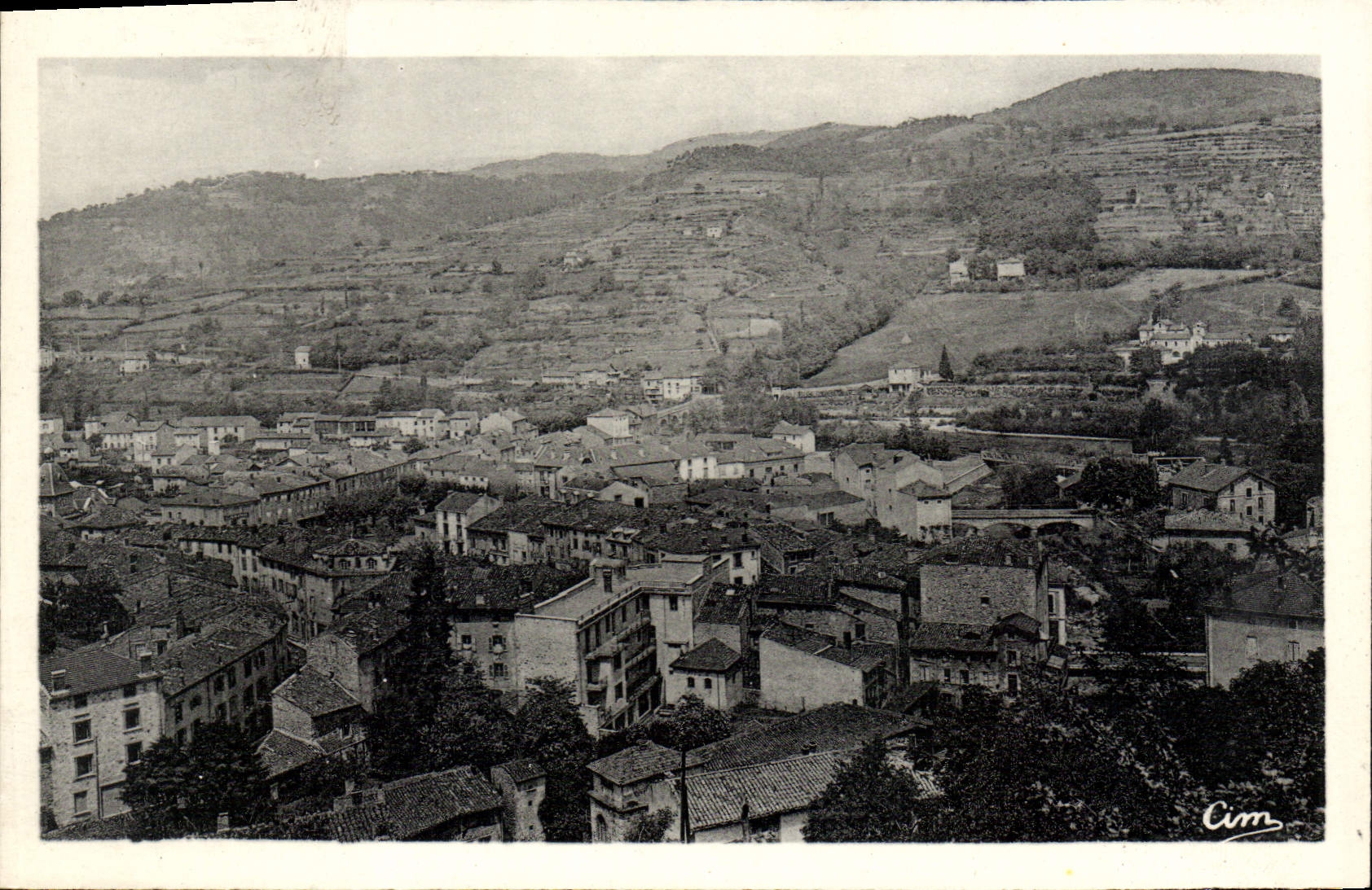 CPA L'Ardeche Pittoresque Lamastre Cure d'Air Station estivale Vue generale 