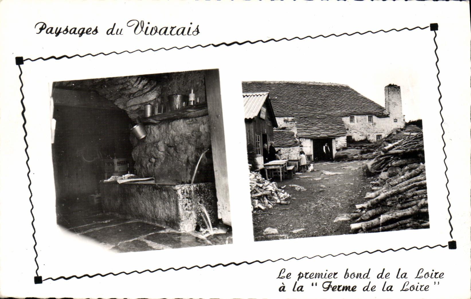CPA Paysages du Vivarais la Ferme de la Loire au Mont Gerbier de Jonc