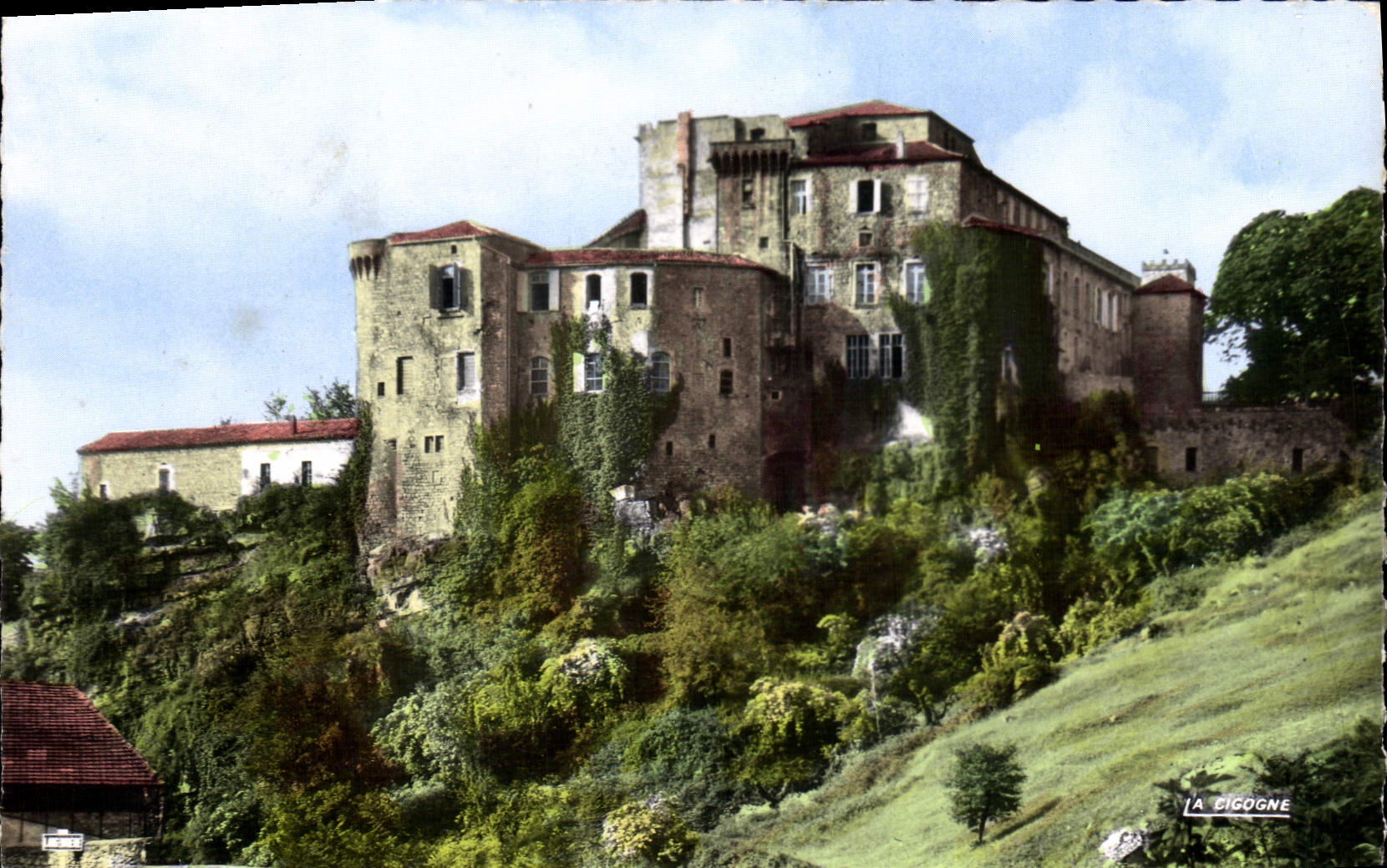CPA Largentiere Ardeche le Chateau 