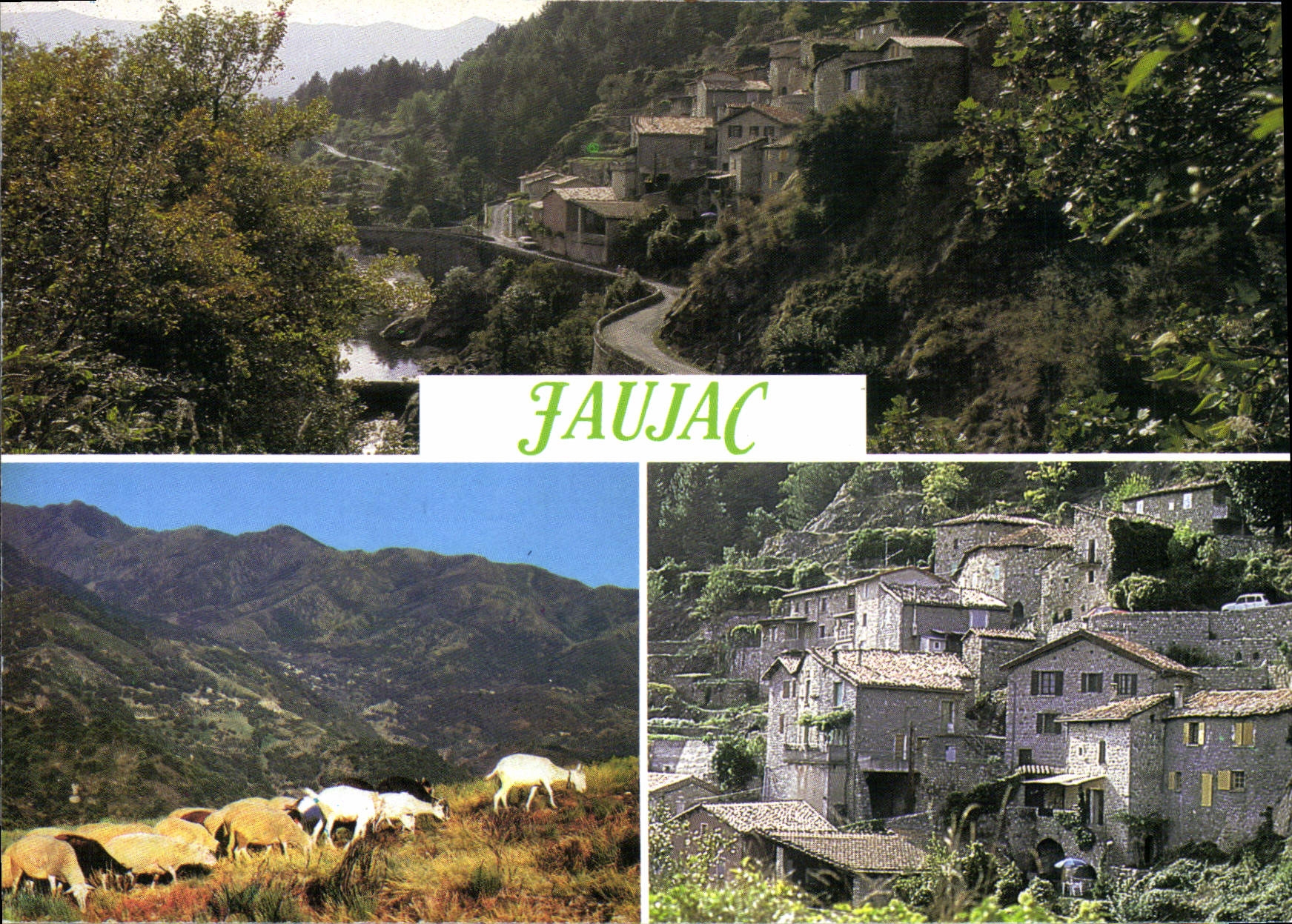 CPA Images de France Ardeche Col de la Croix Millet