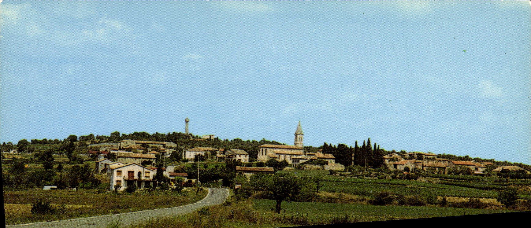 CPA Vagnas Ardeche Vue generale