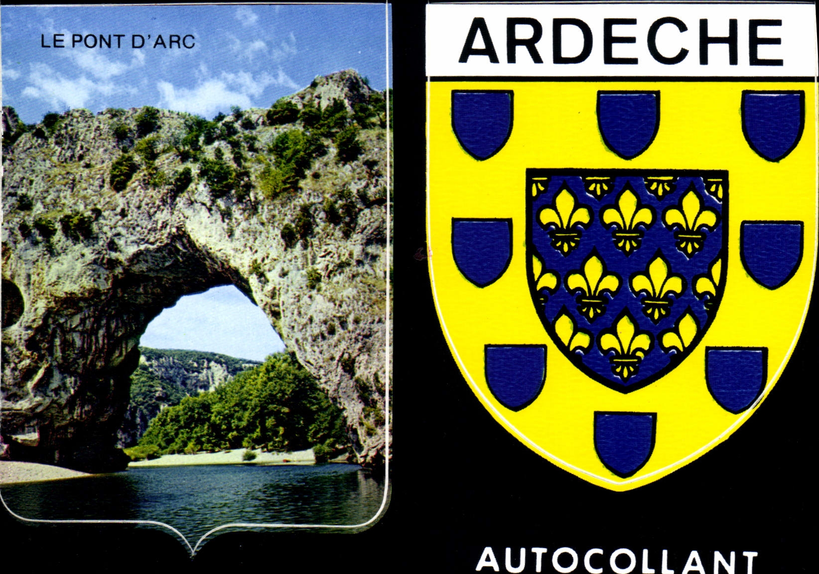 CPA Image de l'Ardeche Le Pont d'Arc Merveille de la Nature 