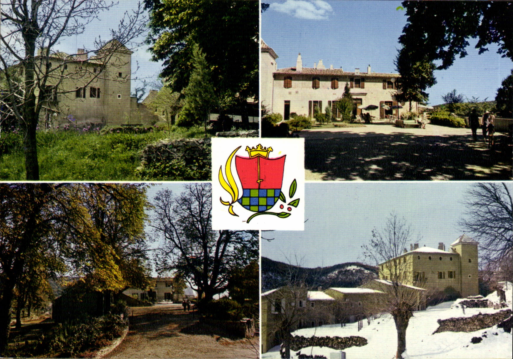 CPA Ardeche meridionale Centre National Mutualiste d'Imbours 