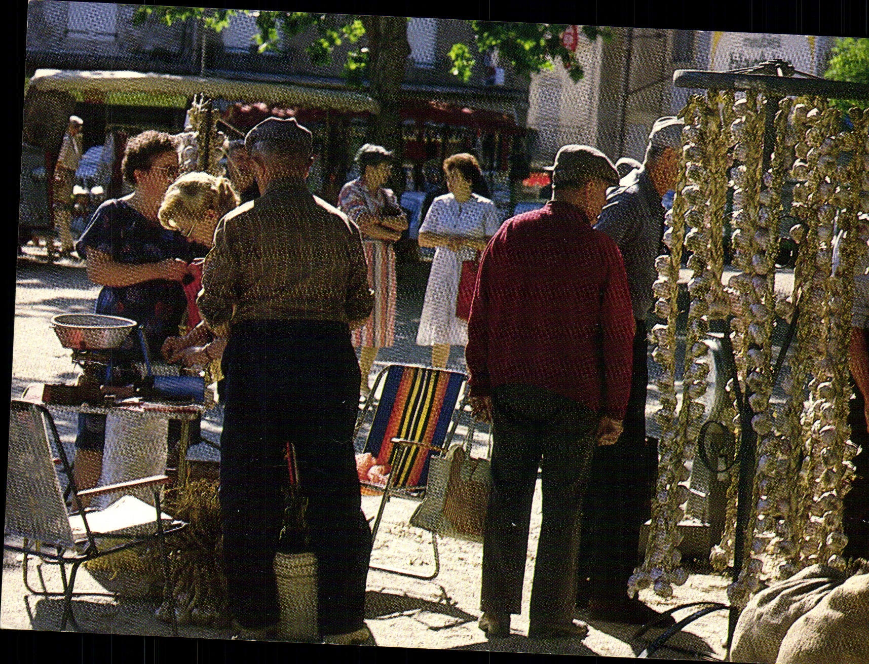 CPA L'Ardeche Touristique Les Vans Le Marche aux Aulx 
