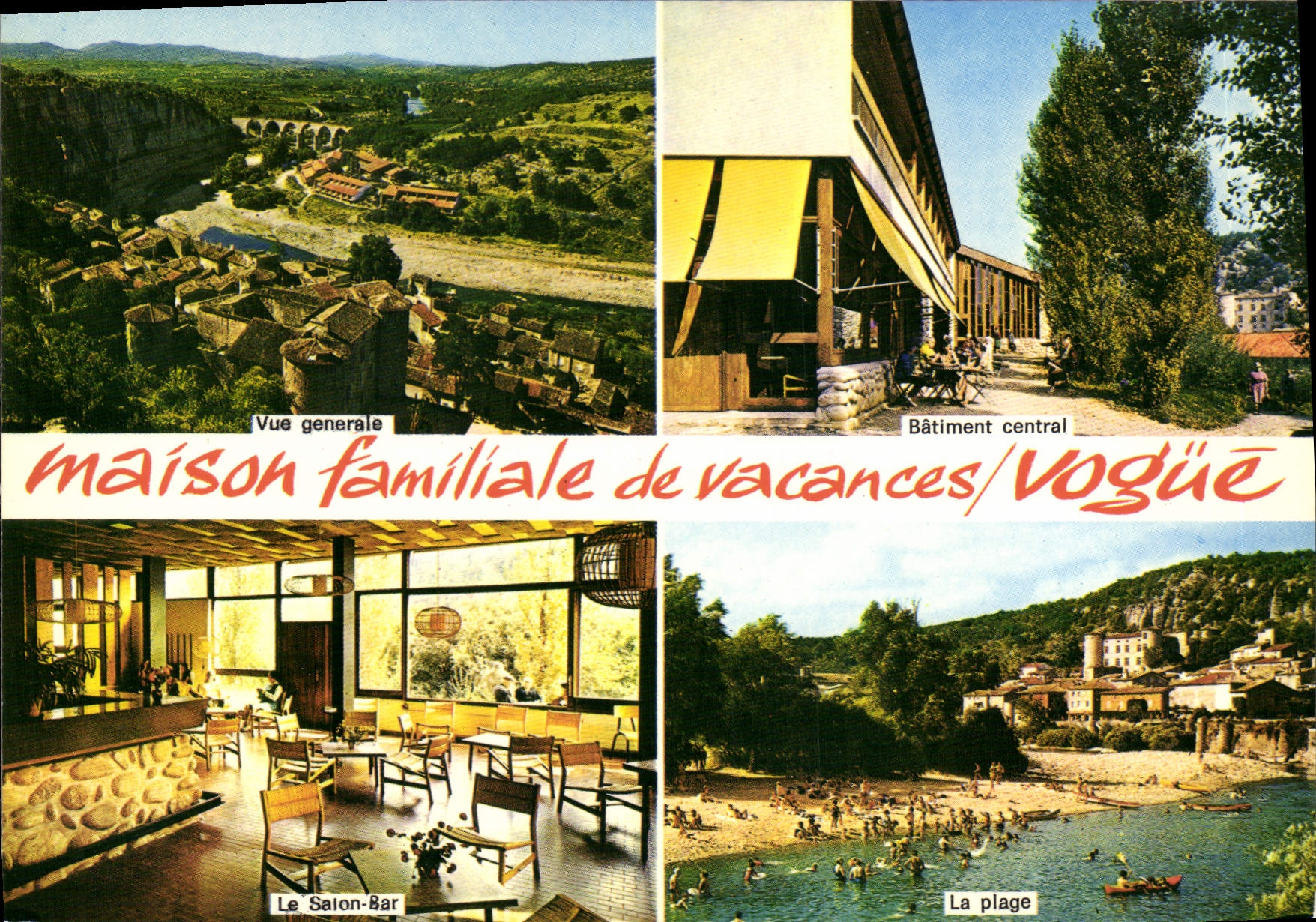 CPA Maison familiale de vacances vogue 