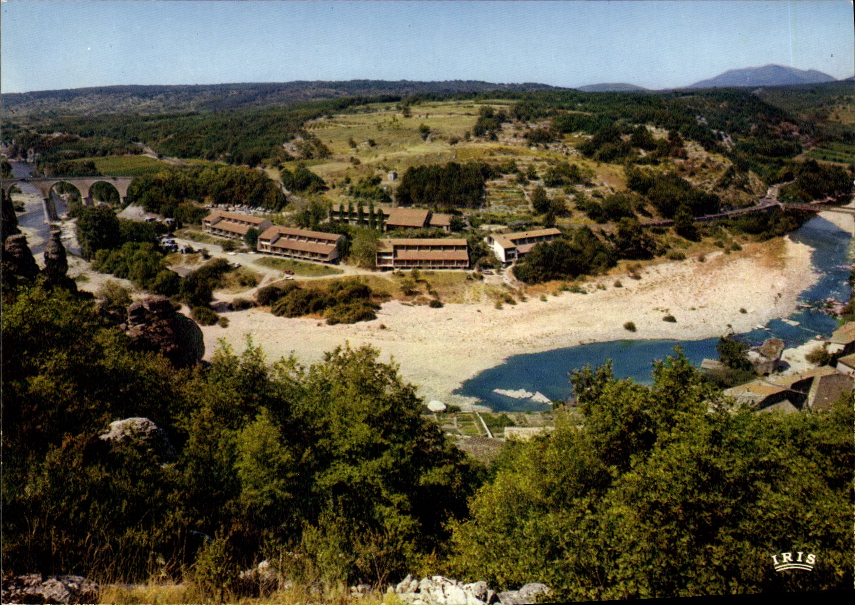 CPA Ardeche meridionale Vogue Aubenas La Maison Familiale de Vacances 
