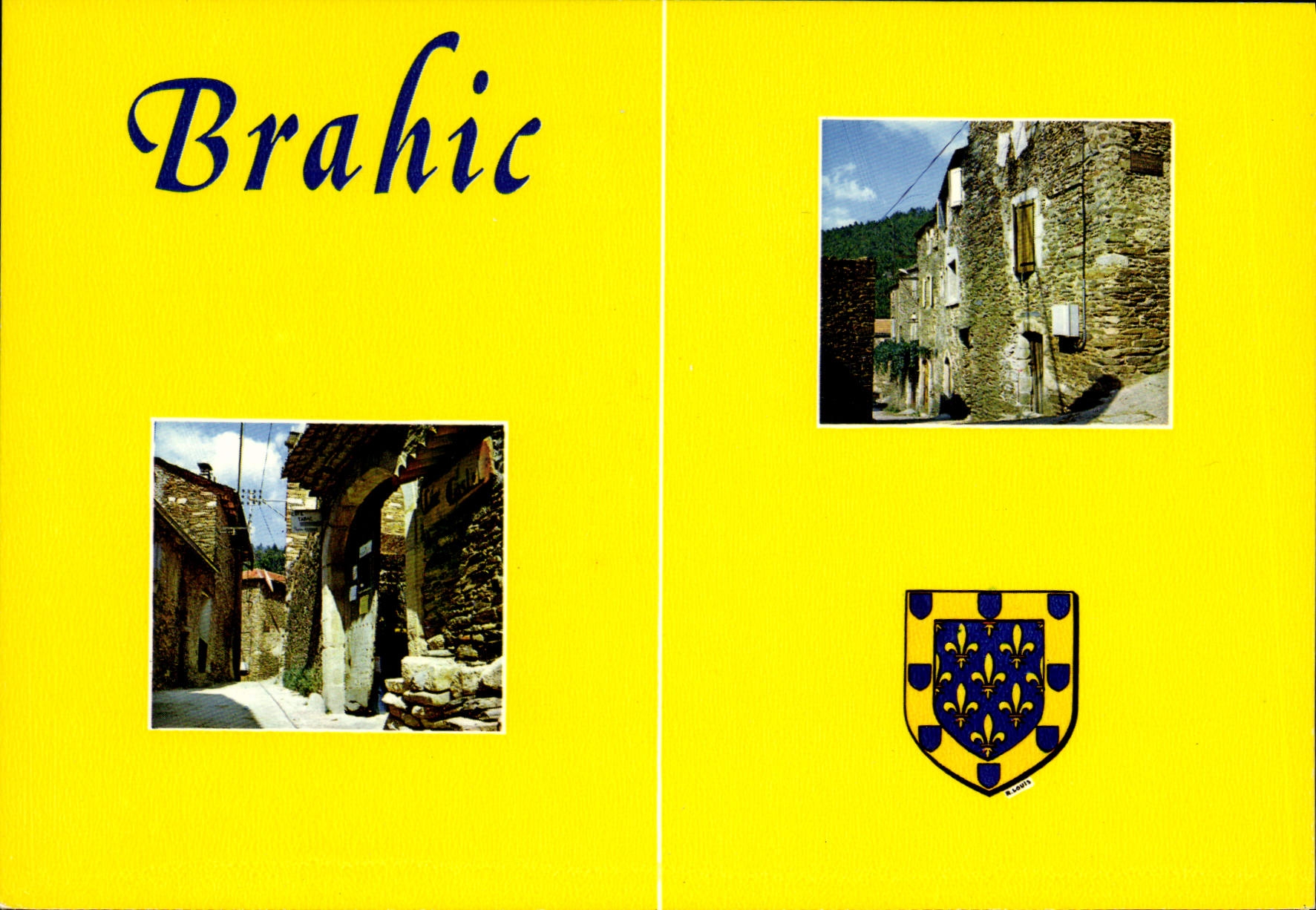CPA Brahic Ardeche 