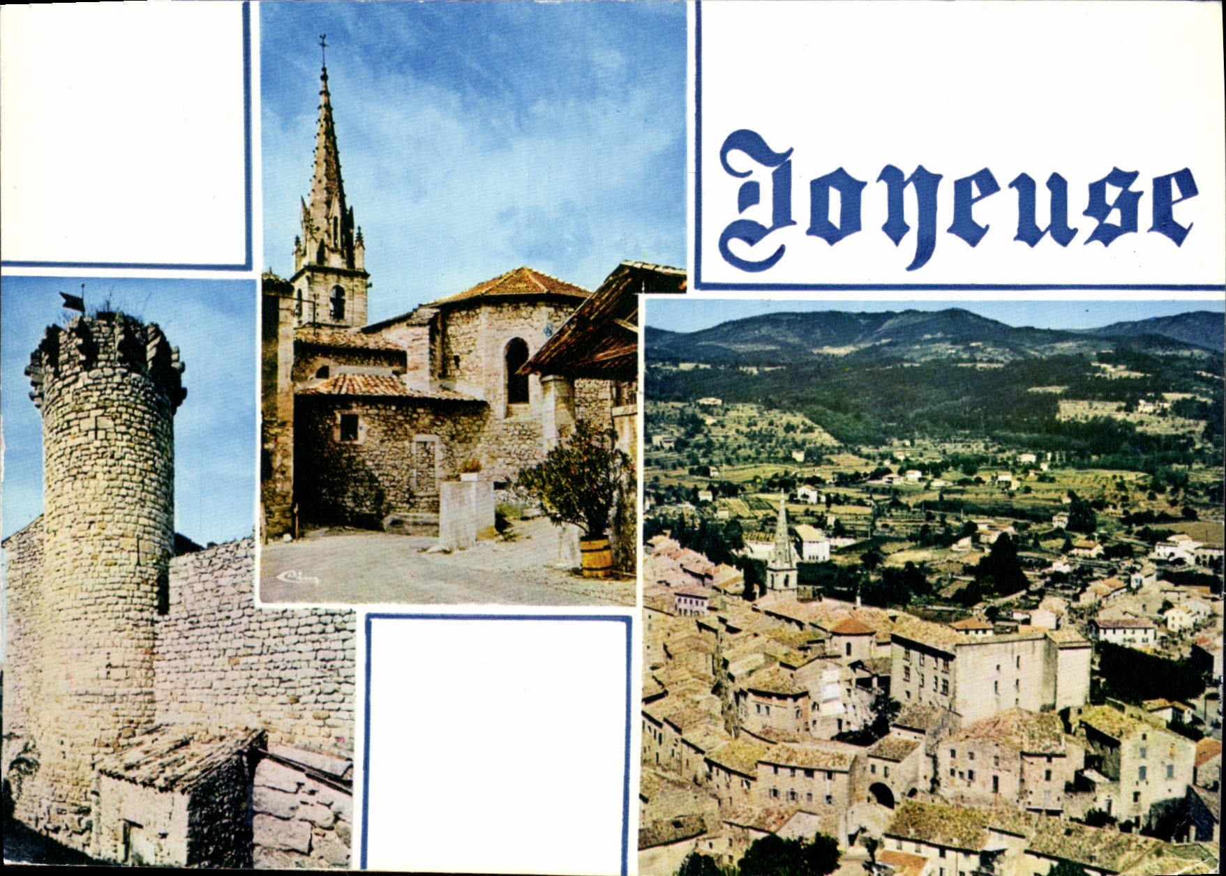 CPA Joyeuse Ardeche 