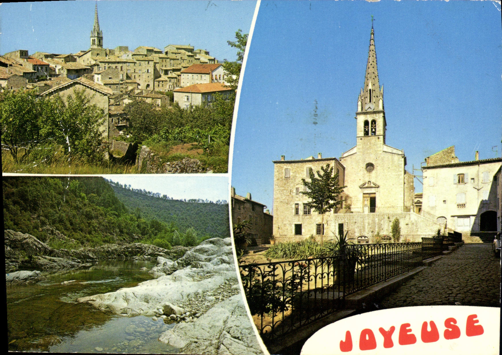 CPA Joyeuse Ardeche 