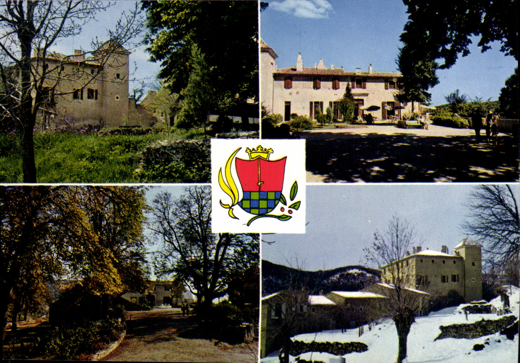 CPA Ardeche Meridionale Centre National Mutualiste d'Imbours