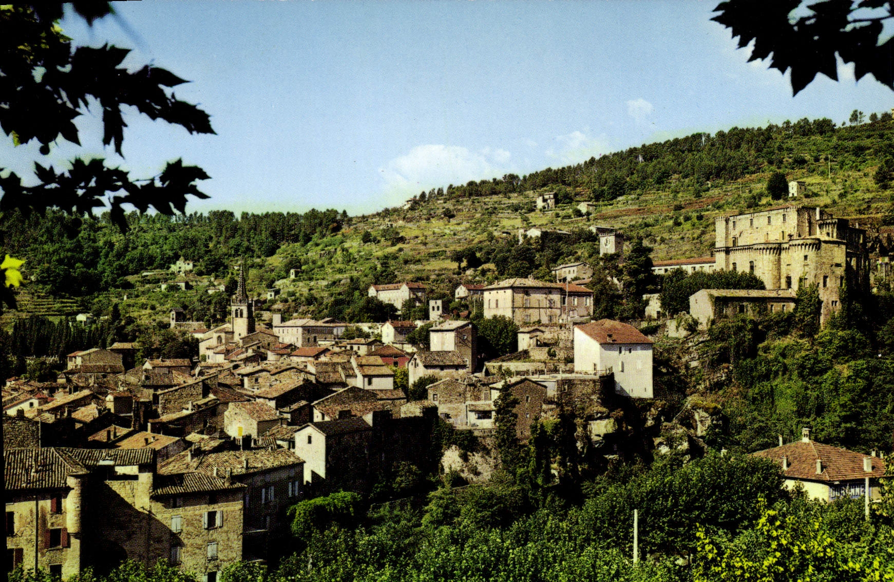 CPA Largentiere Ardeche Vue generale 