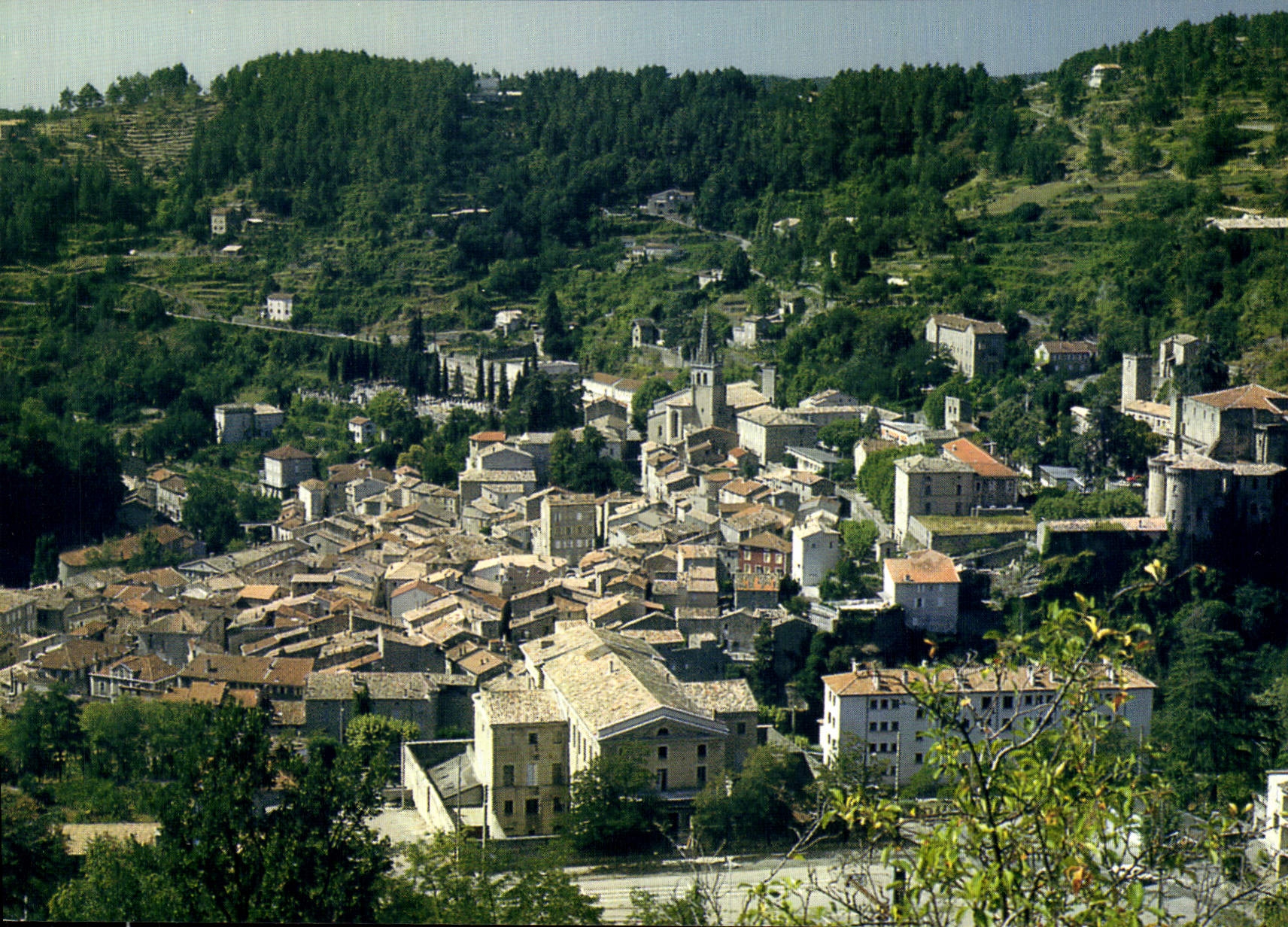 CPA Ardeche Largentiere Vue generale 
