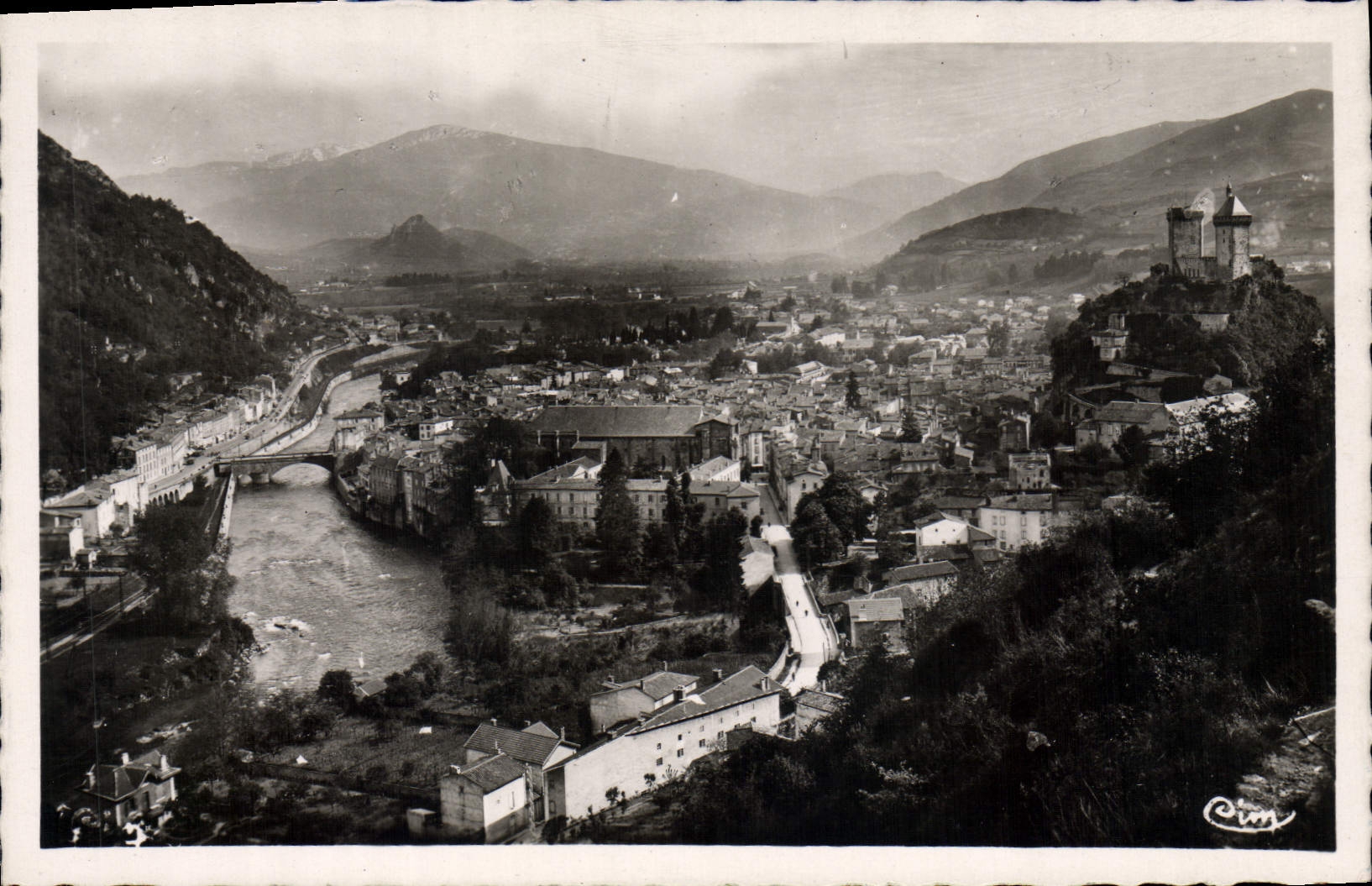 CPA Foix Ariege Vue Generale 