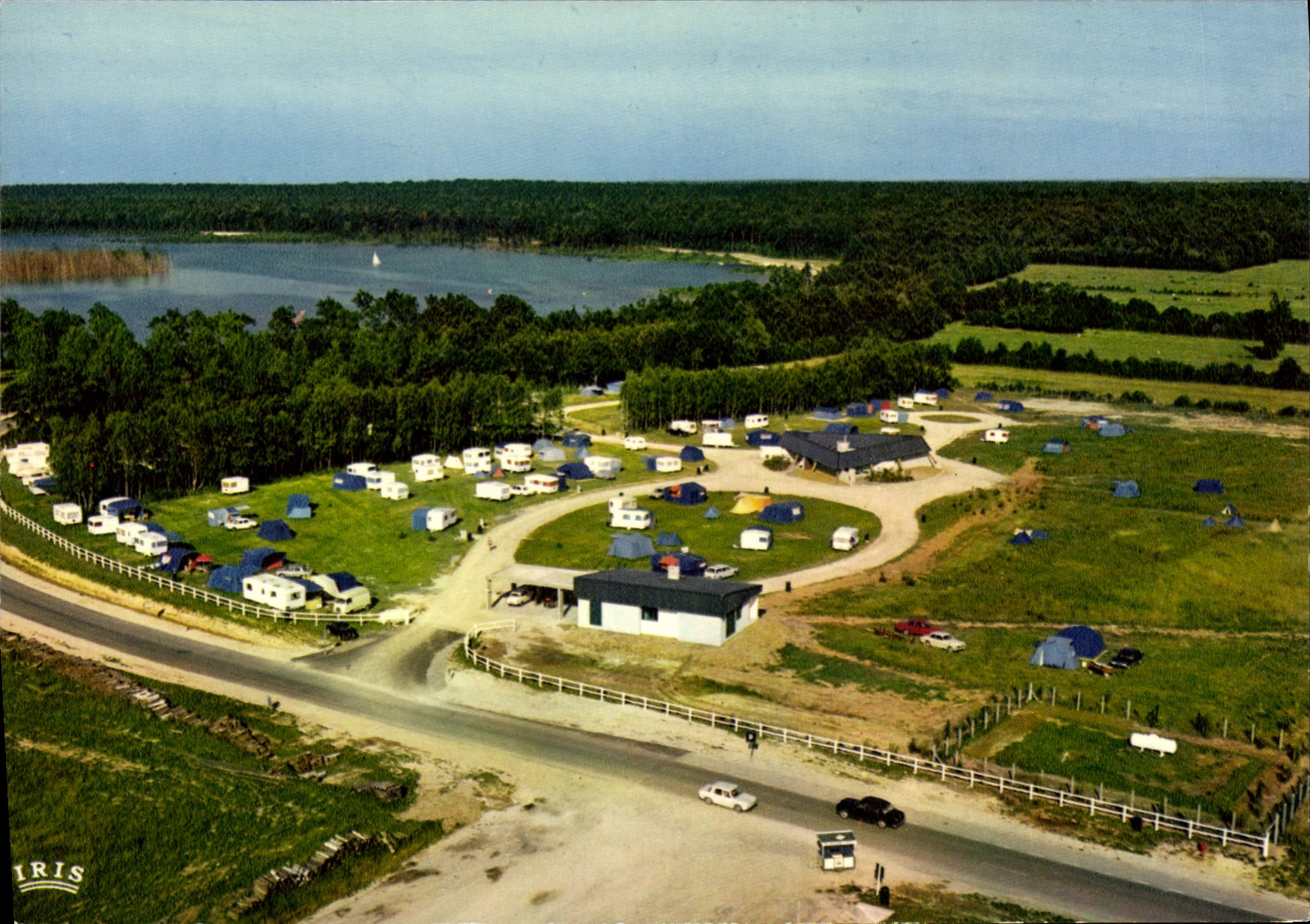 CPA Troyes Aube Le Lac de la foret d'Orient