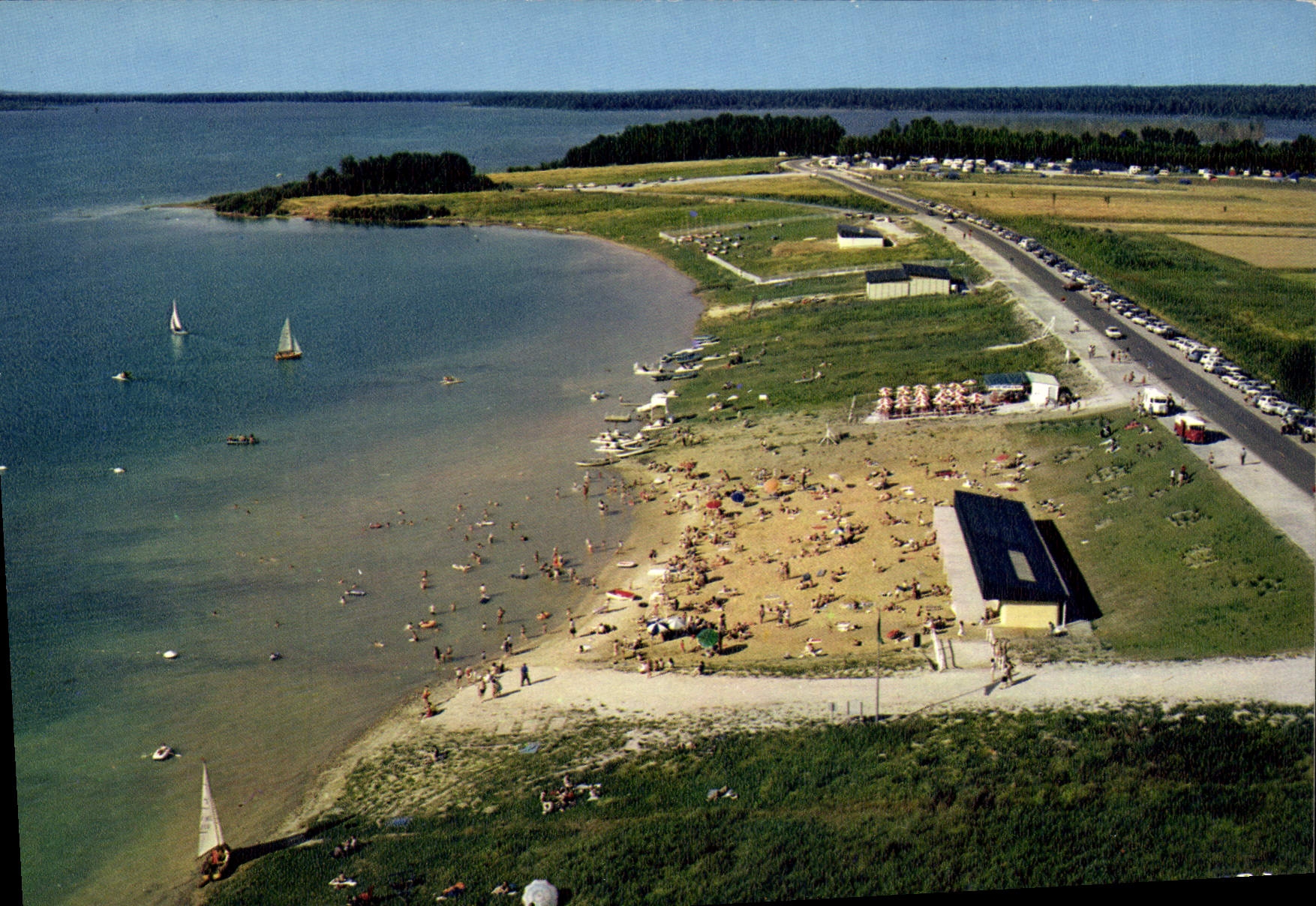 CPA Troyes Aube Le Lac de la foret d'Orient