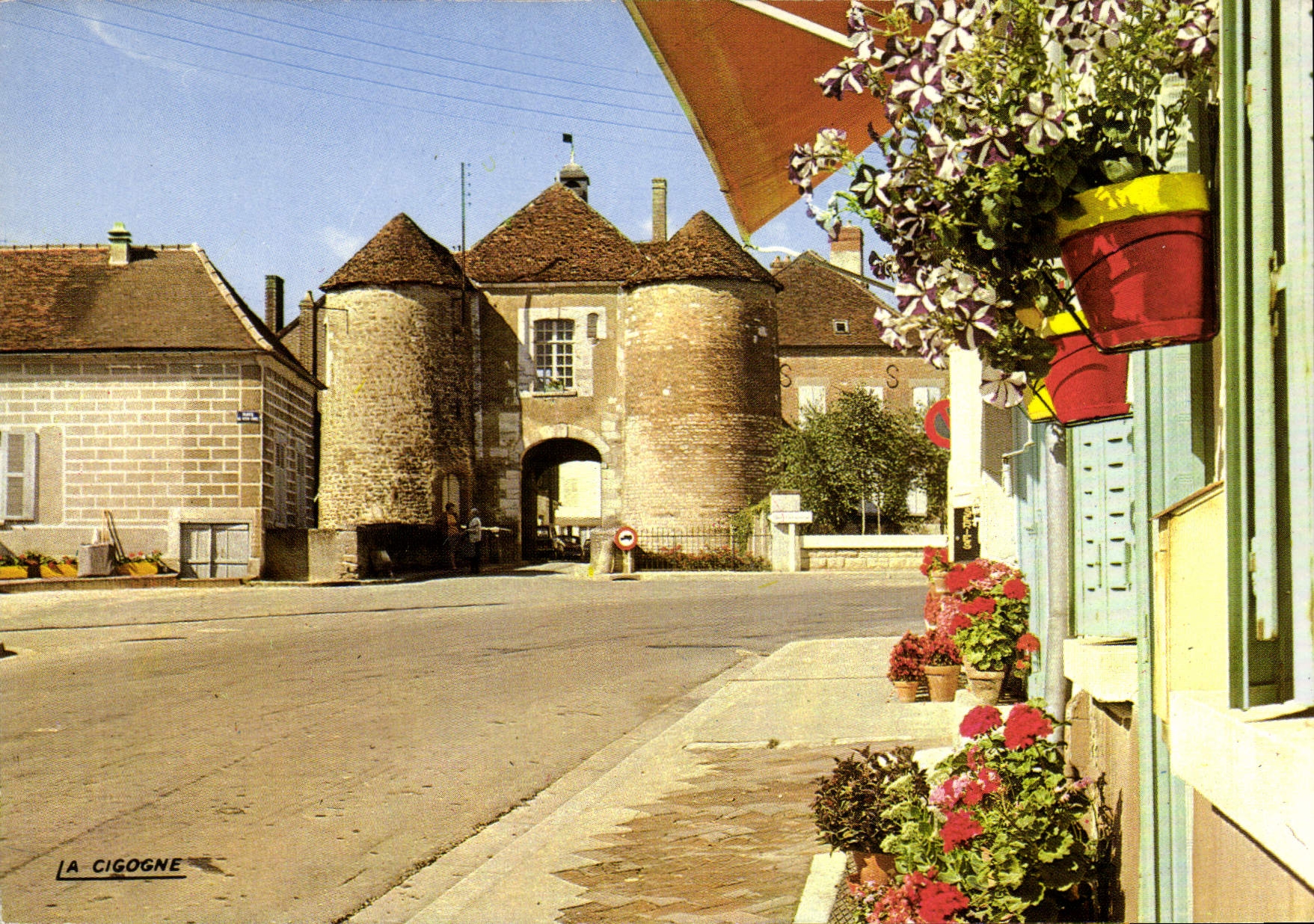 CPA Ervy le Chatel Aube La Porte Saint Nicolas 