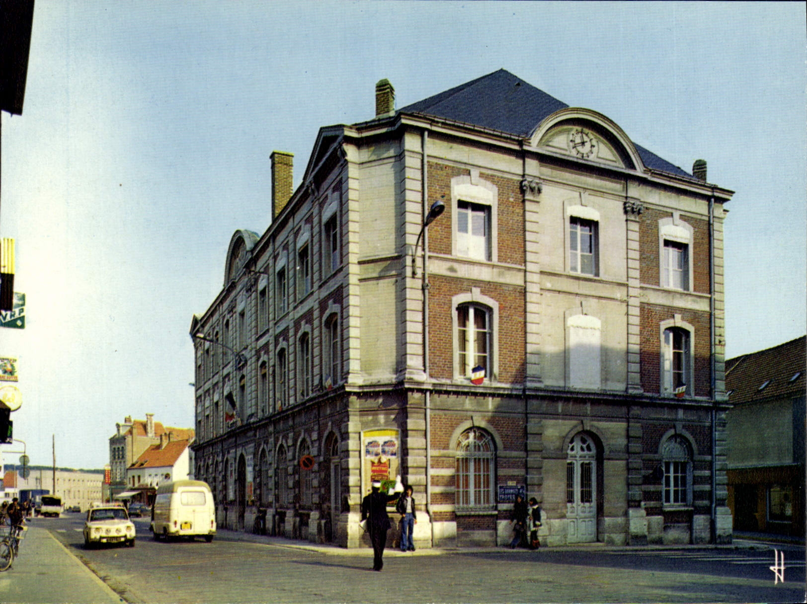 CPA Romilly sur Seine Aube L'Hotel de Ville