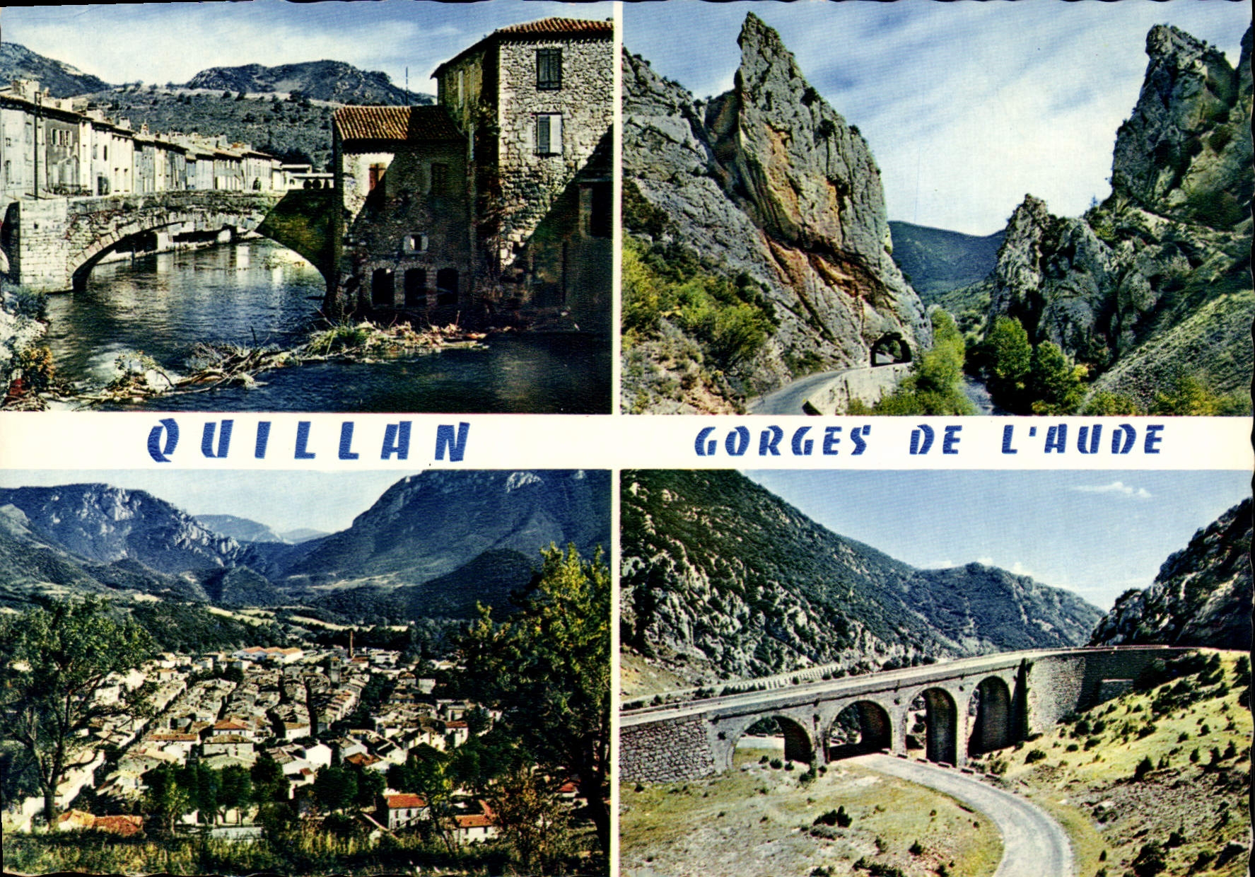 CPA Quillan Centre touristique des Gorges de l'Aude 