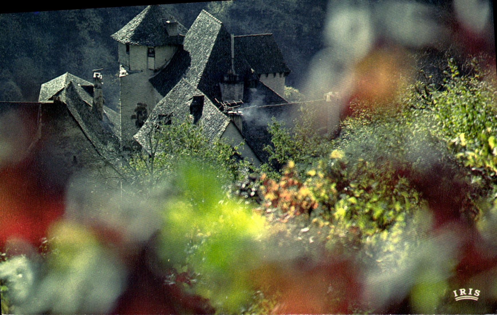 CPA Conques en Rouergue Aveyron Etape des pelerinages sur la route de Saint Jacques de Compostelle